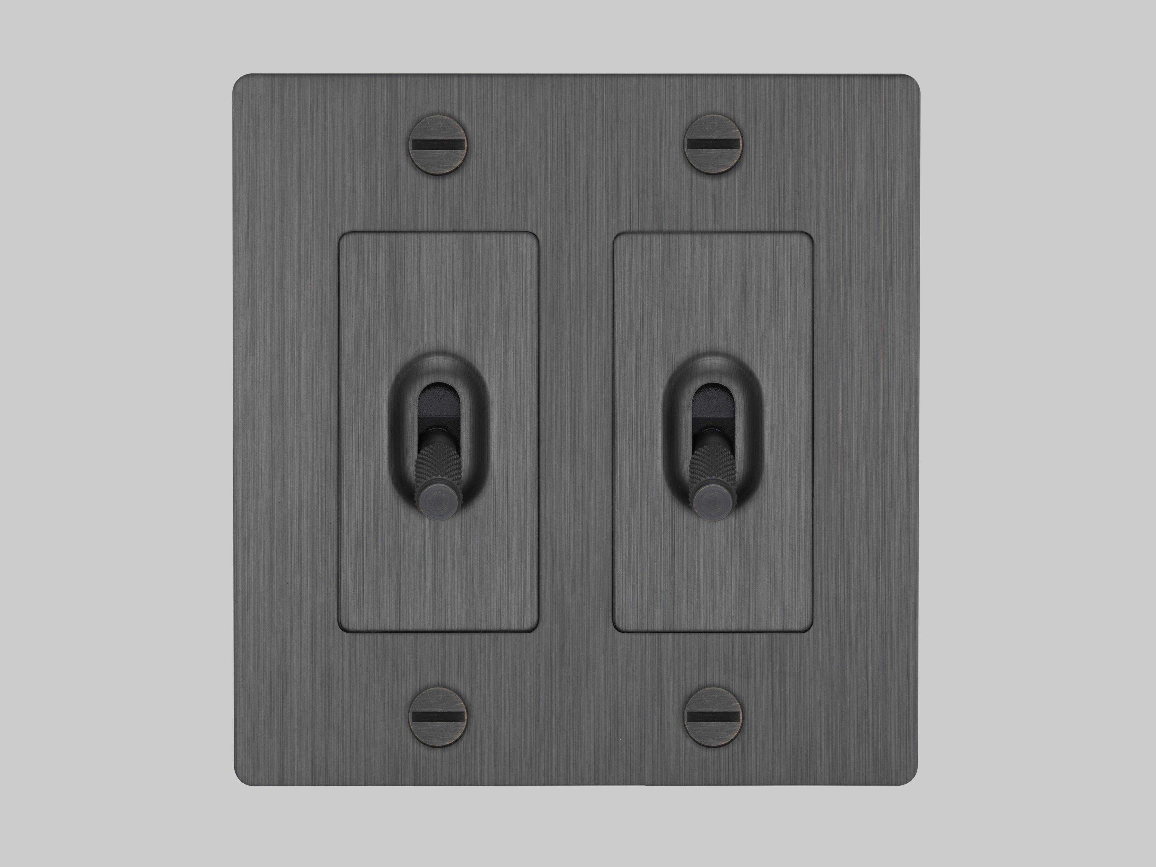 Buster + Punch 2G Smoked Bronze Cross Toggle