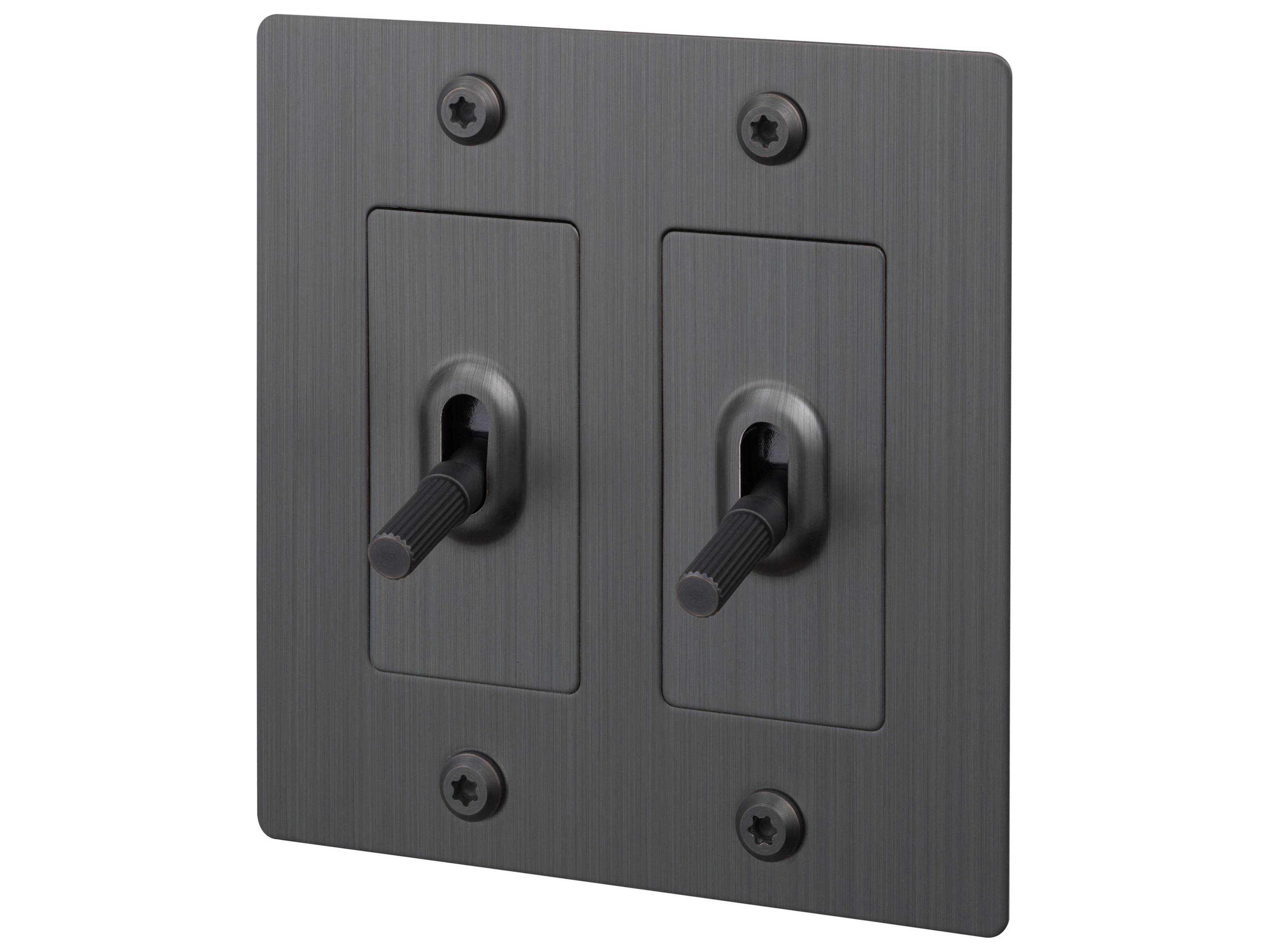 Buster + Punch 2G Smoked Bronze Linear Toggle