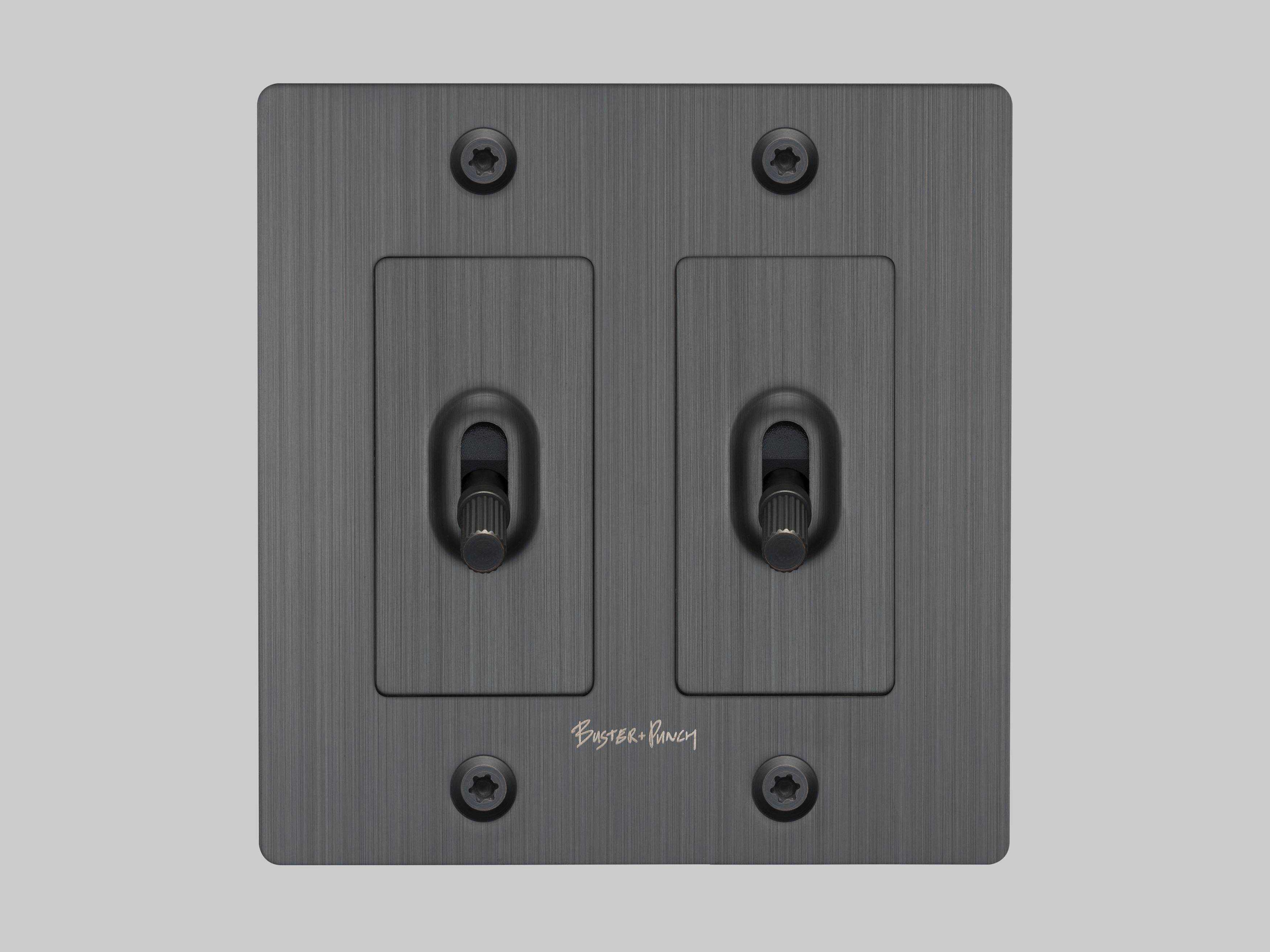 Buster + Punch 2G Smoked Bronze Linear Toggle