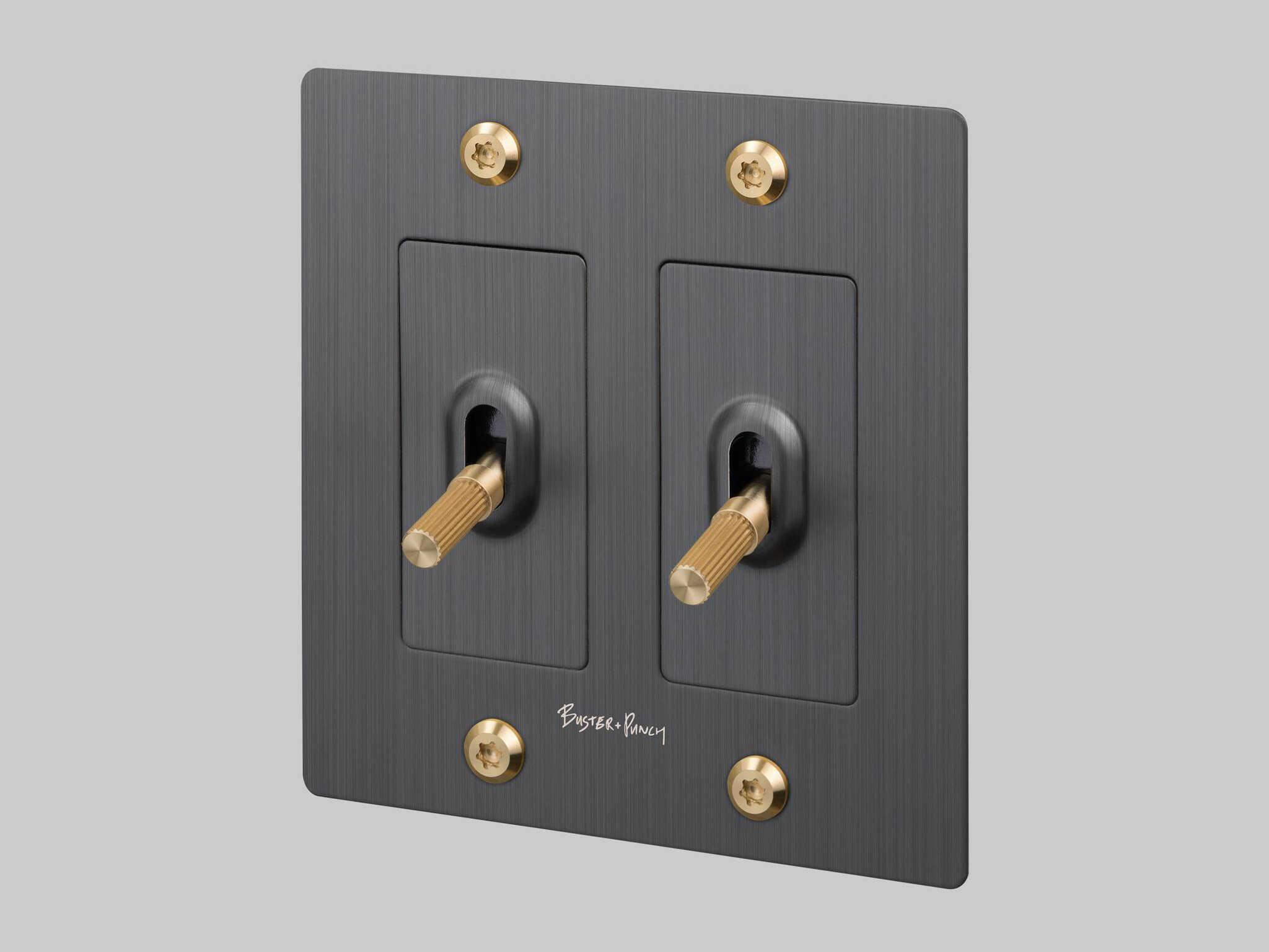 Buster + Punch Brass Linear Toggle Detail Kit