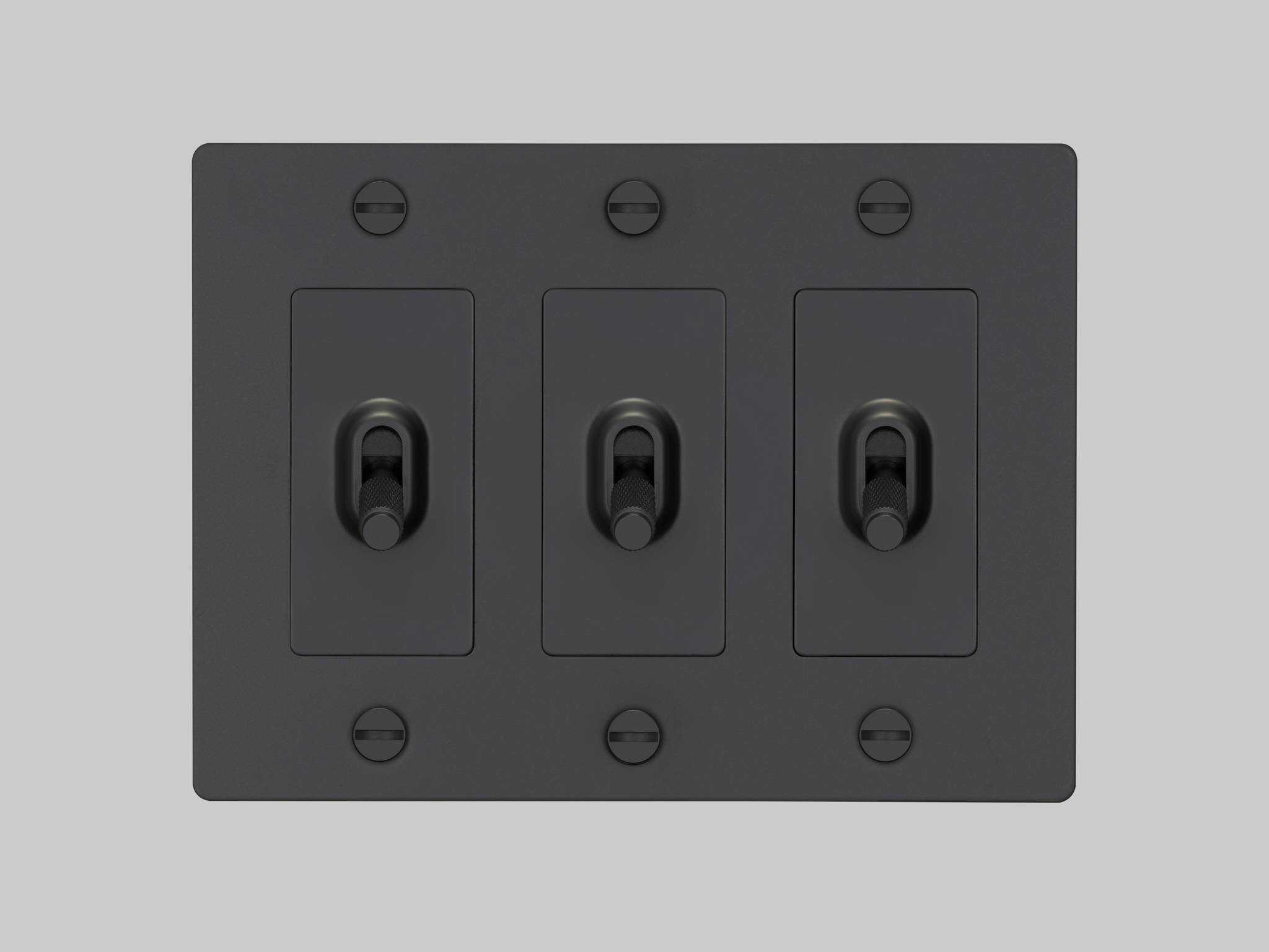 Buster + Punch 3G Black Cross Toggle