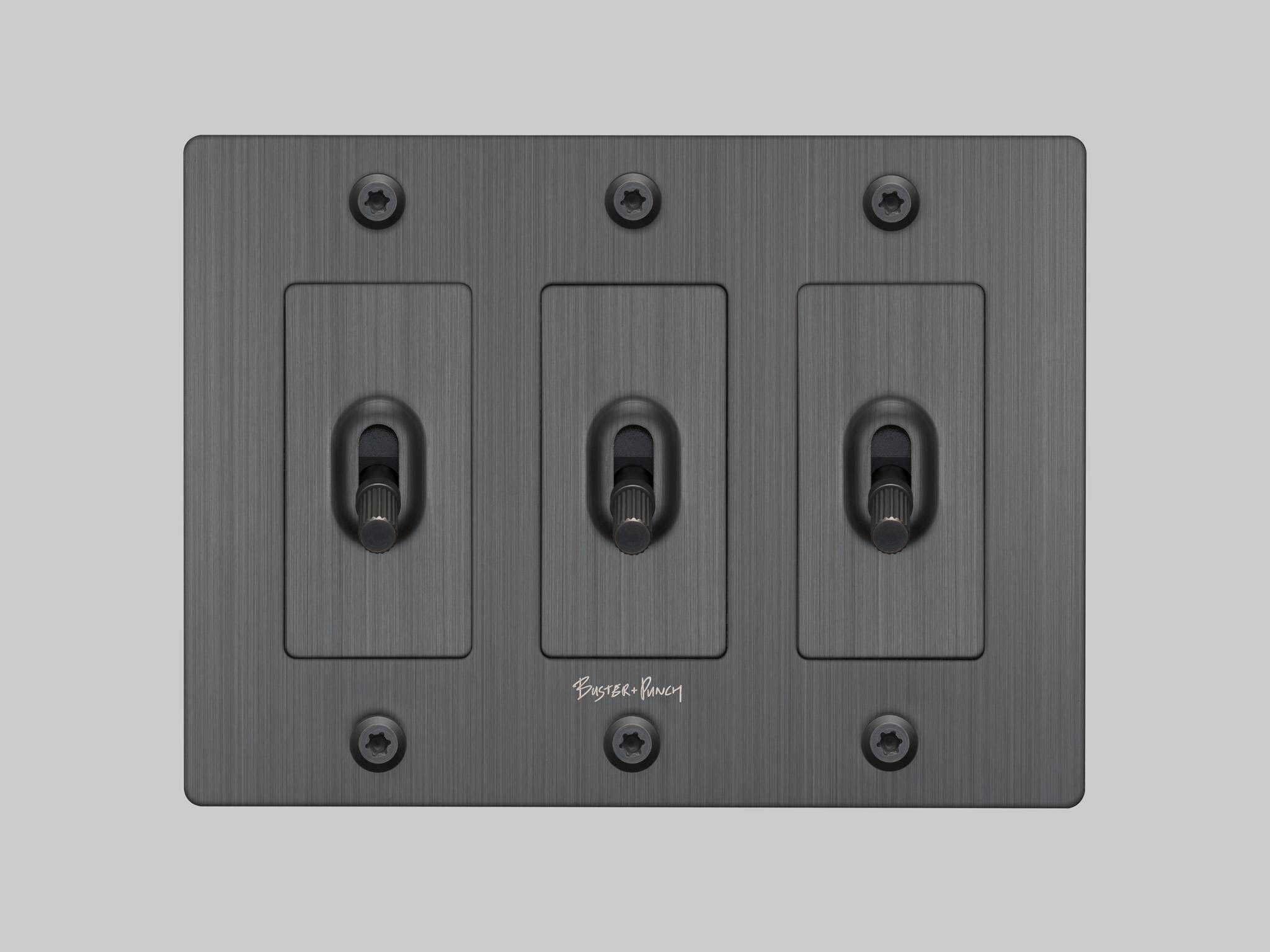 Buster + Punch 3G Smoked Bronze Linear Toggle