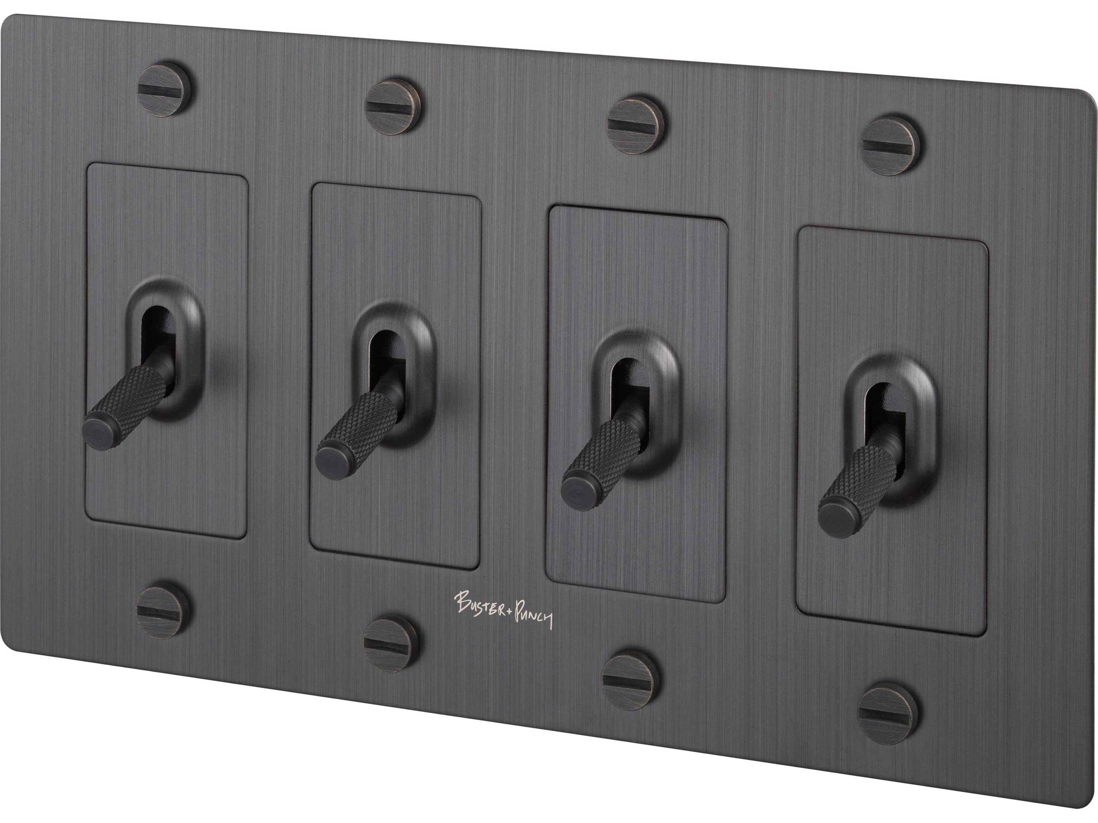 Buster + Punch 4G Smoked Bronze Cross Toggle