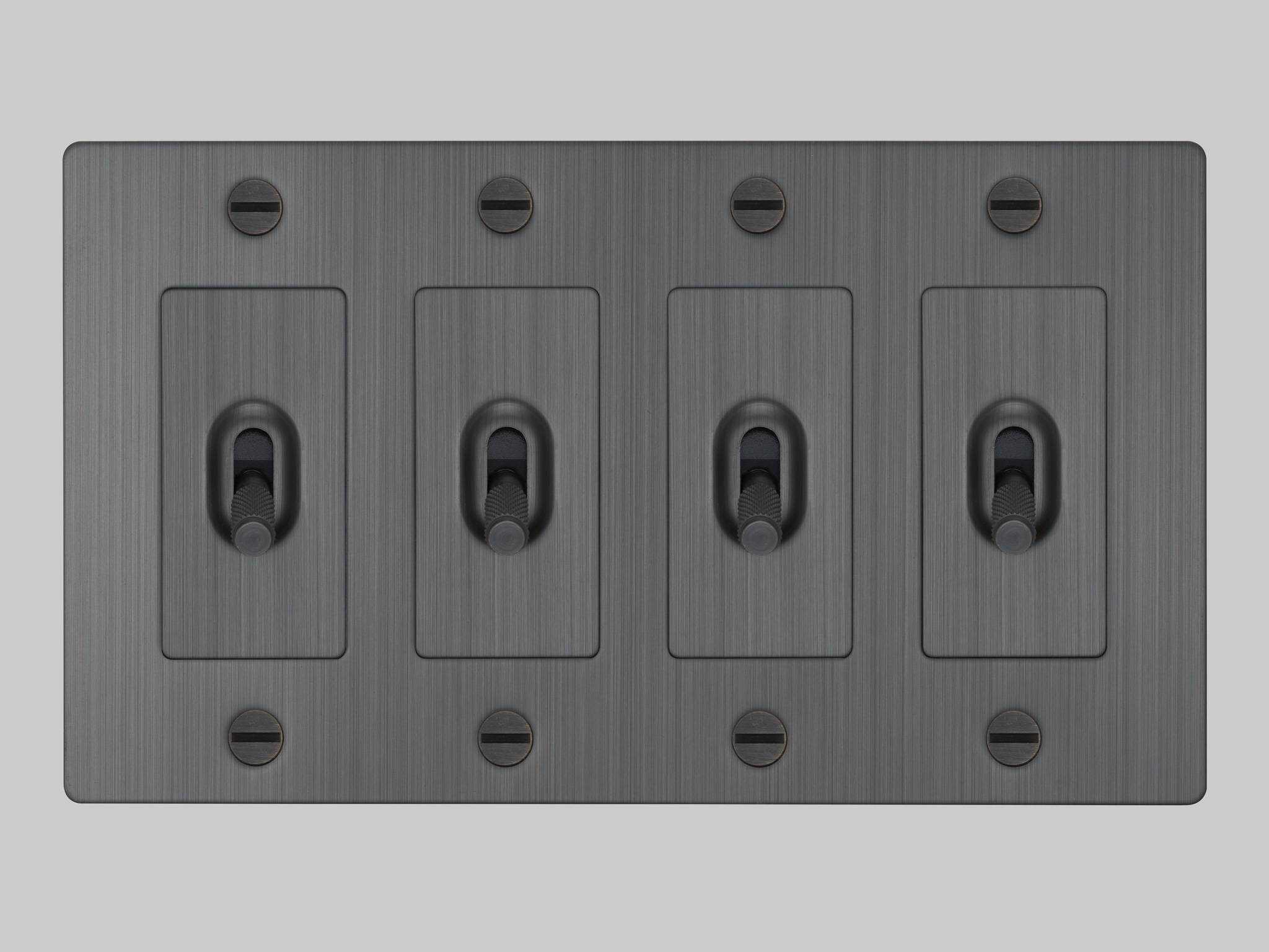 Buster + Punch 4G Smoked Bronze Cross Toggle