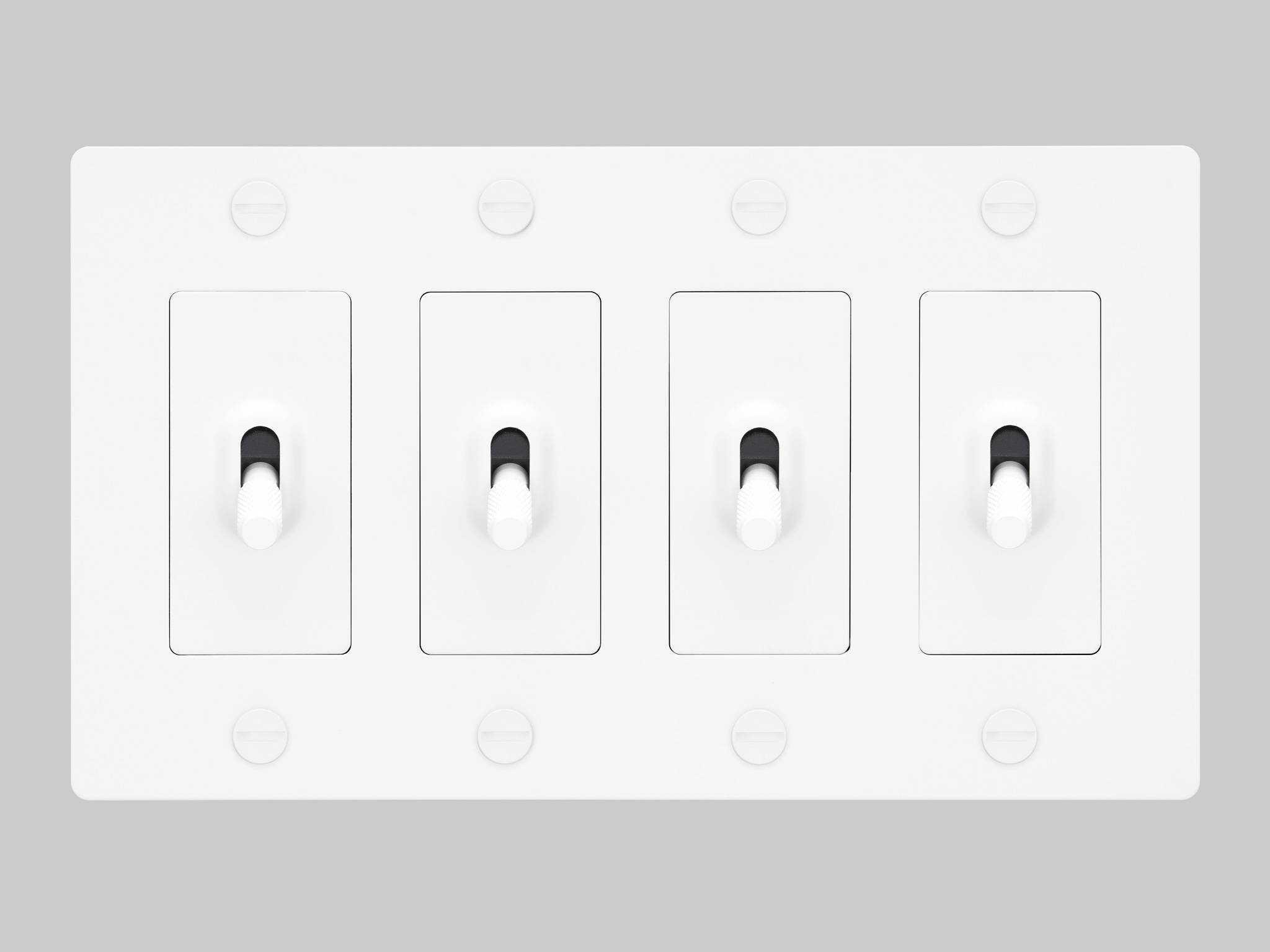 Buster + Punch 4G White Cross Toggle