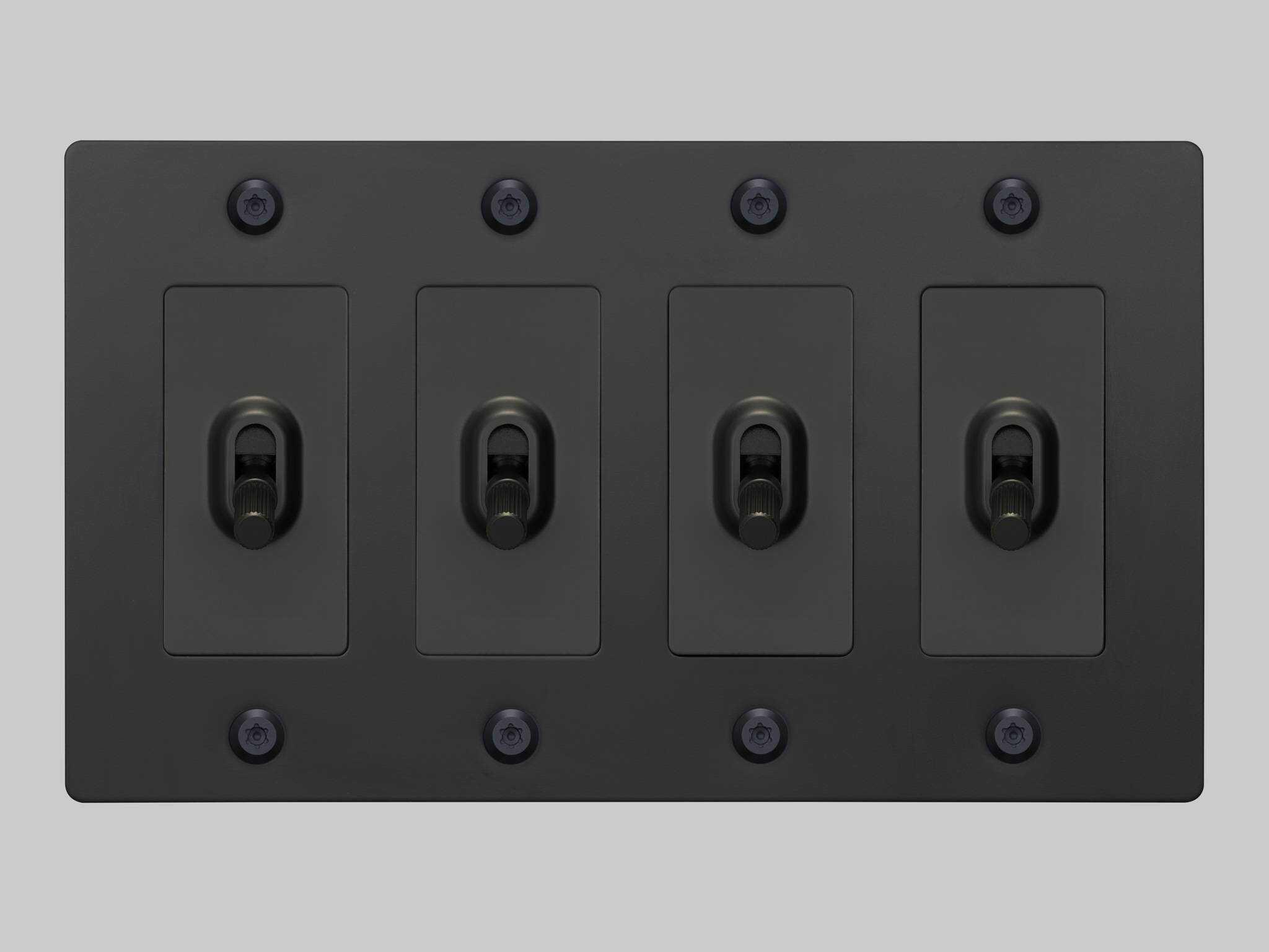 Buster + Punch 4G Black Linear Toggle