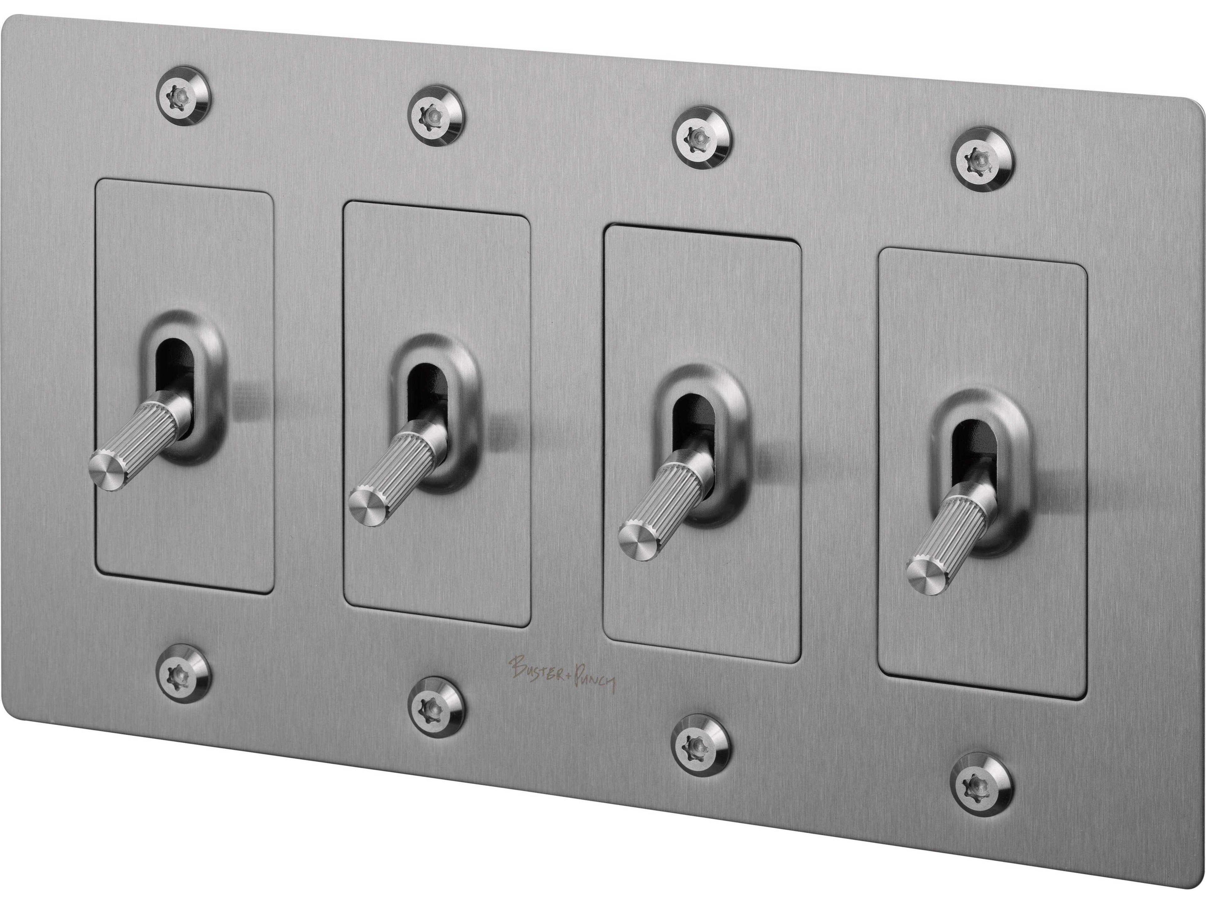 Buster + Punch 4G Steel Linear Toggle