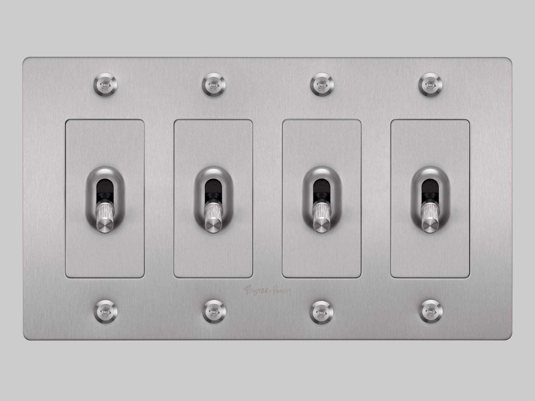 Buster + Punch 4G Steel Linear Toggle