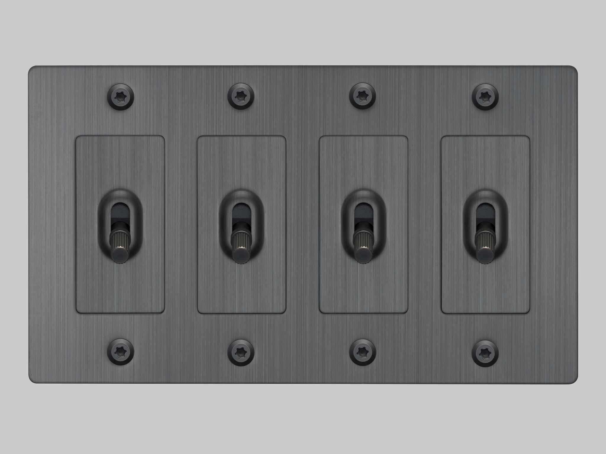 Buster + Punch 4G Smoked Bronze Linear Toggle