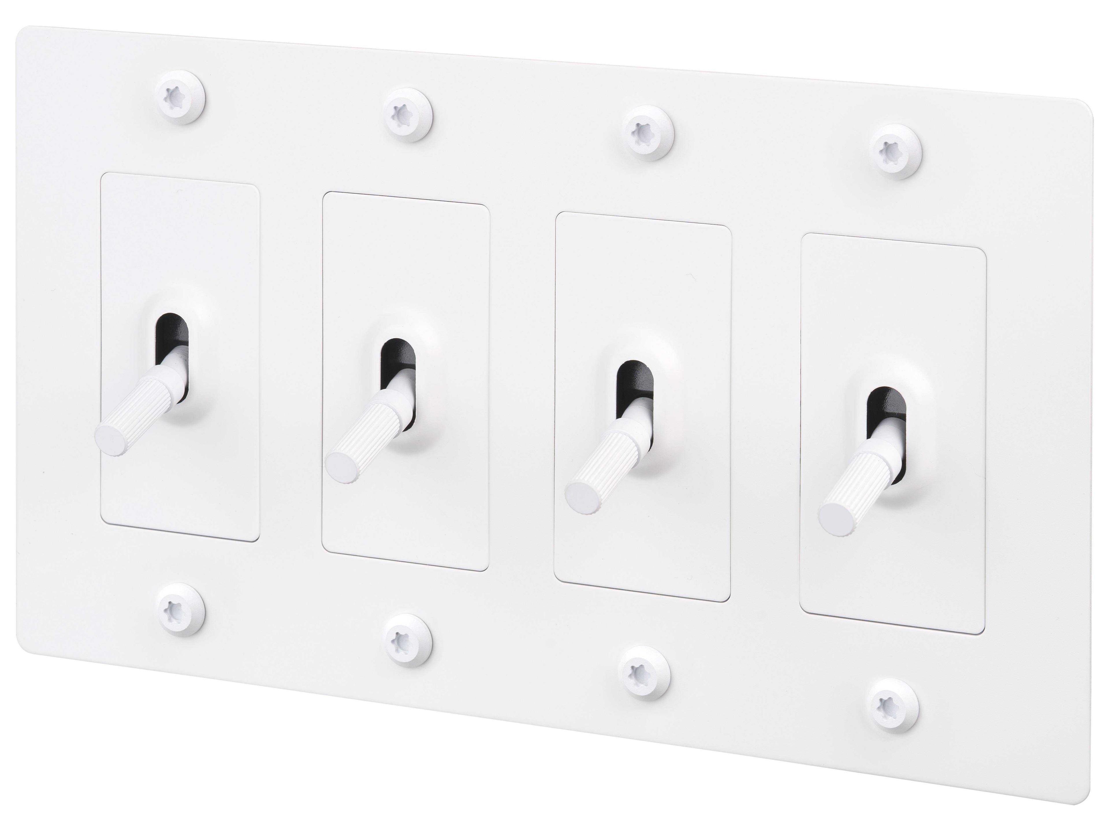 Buster + Punch 4G White Linear Toggle