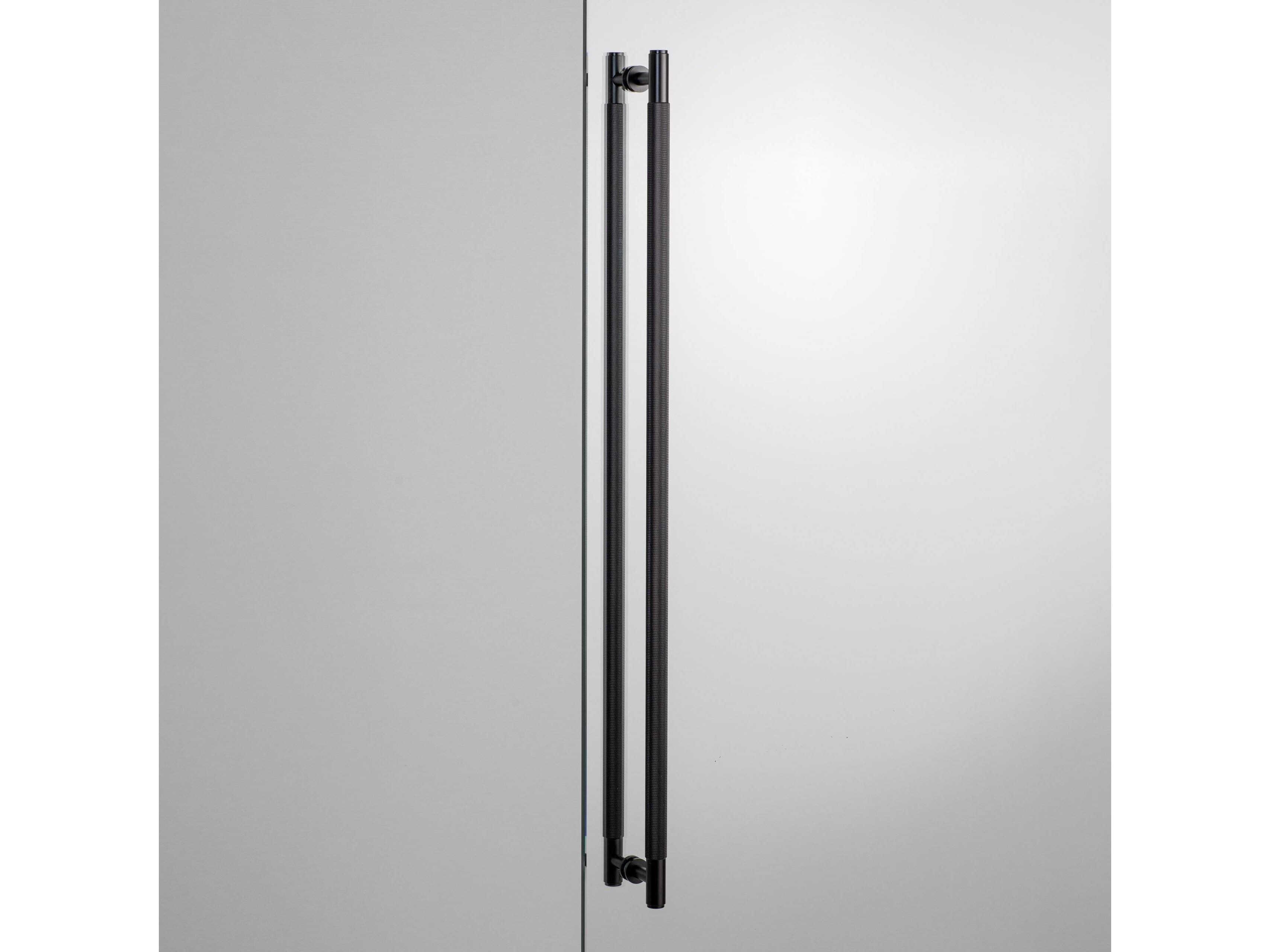 Buster + Punch Black Double-Sided Cross Closet Bar