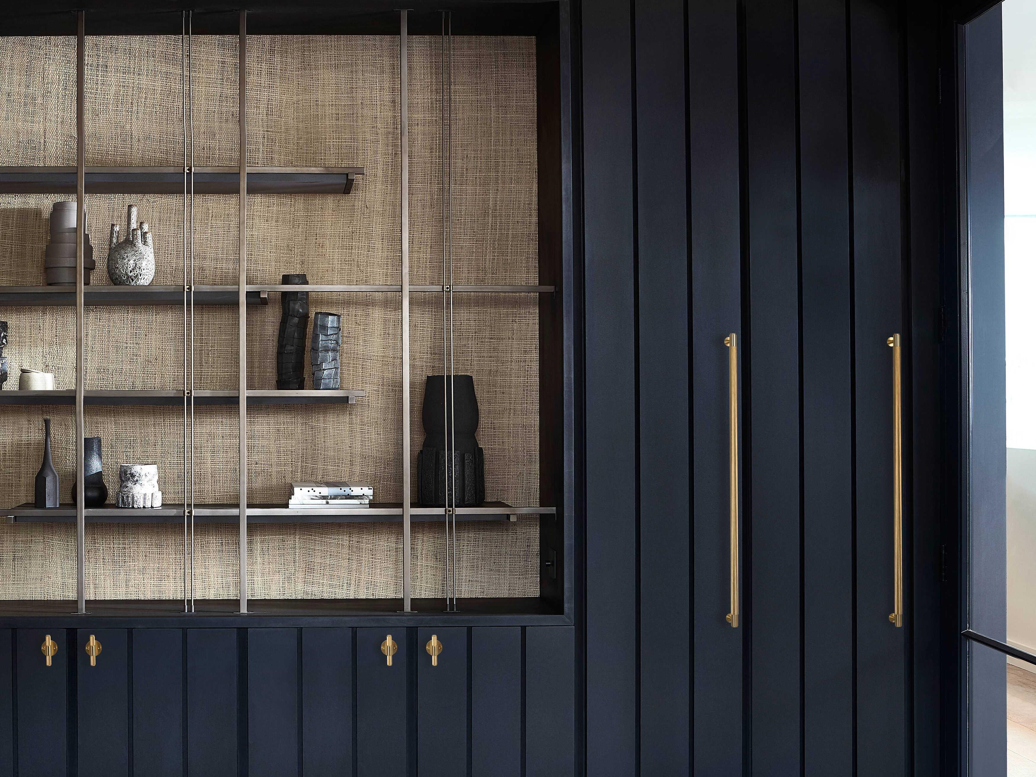 Buster + Punch Brass Cross Closet Bar