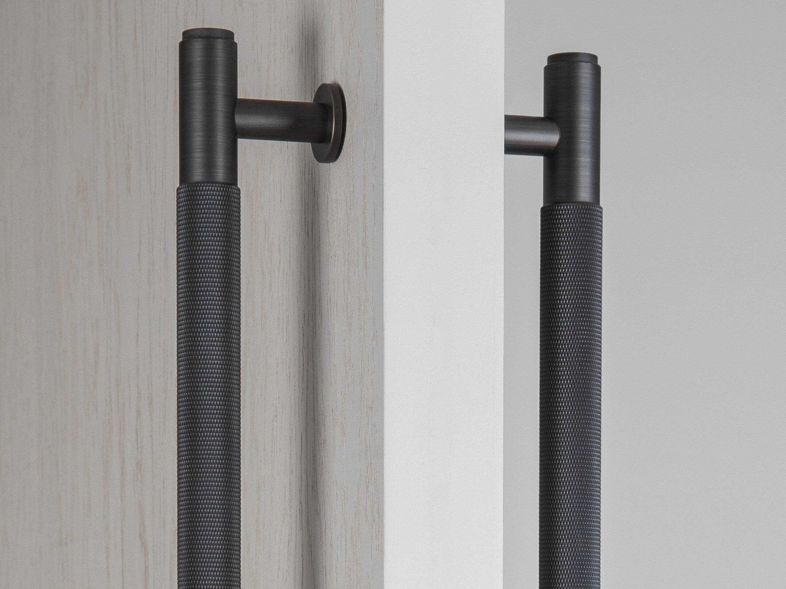 Buster + Punch Smoked Bronze Double-Sided Cross Closet Bar