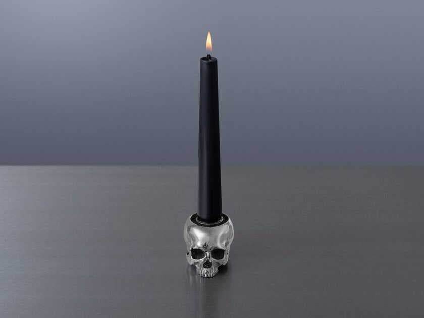 Buster + Punch Travis Barker Steel Skull Candle Holder
