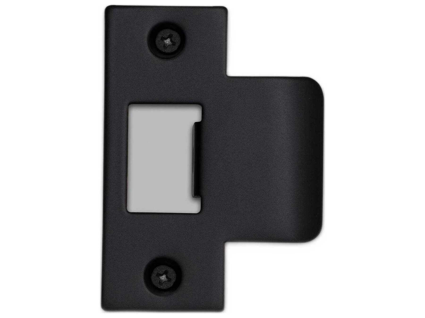 Buster + Punch Black T-Shaped 54mm Strike Plate Kit