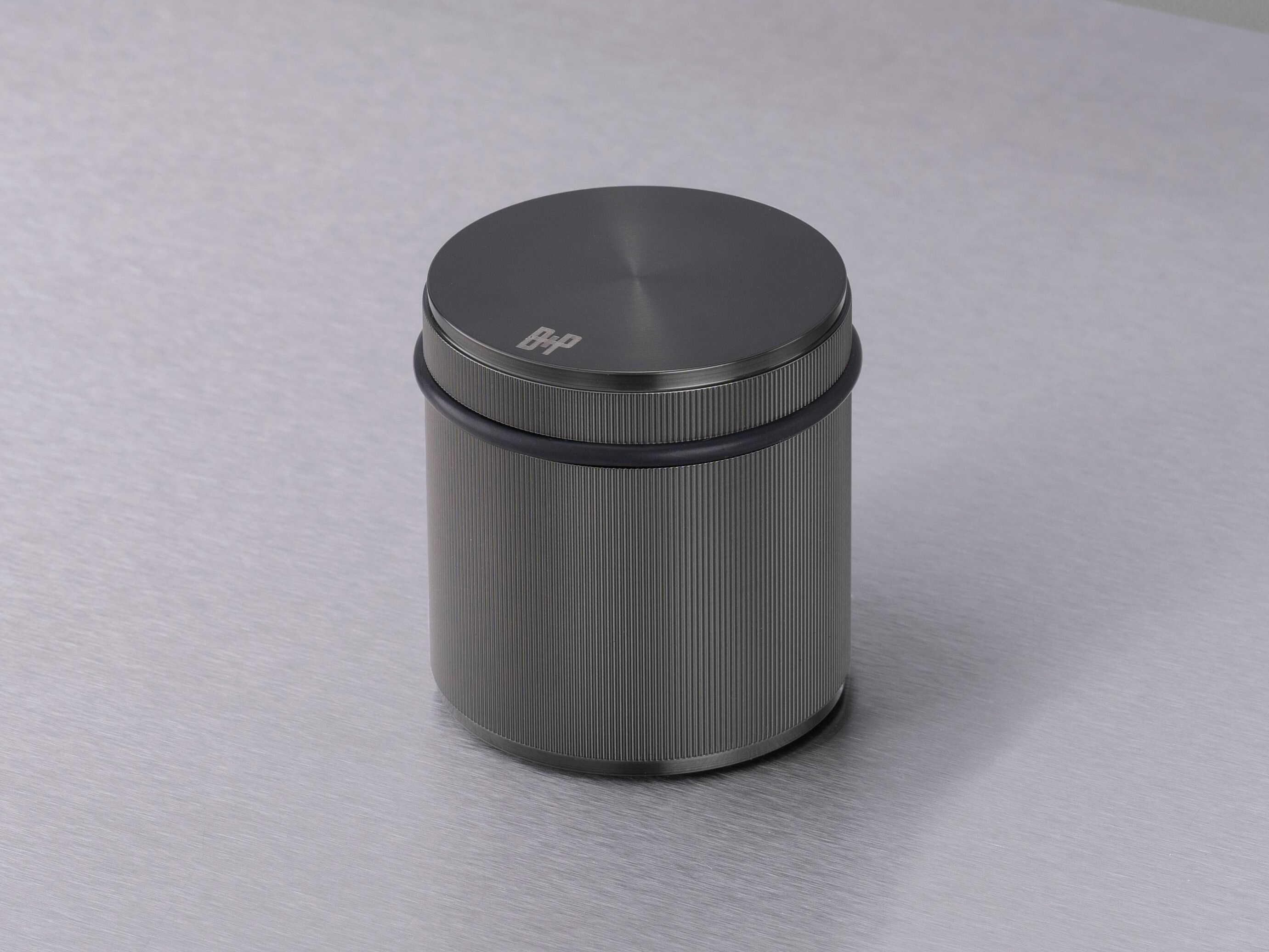 Buster + Punch Linear Gun Metal Freestanding Door Stop