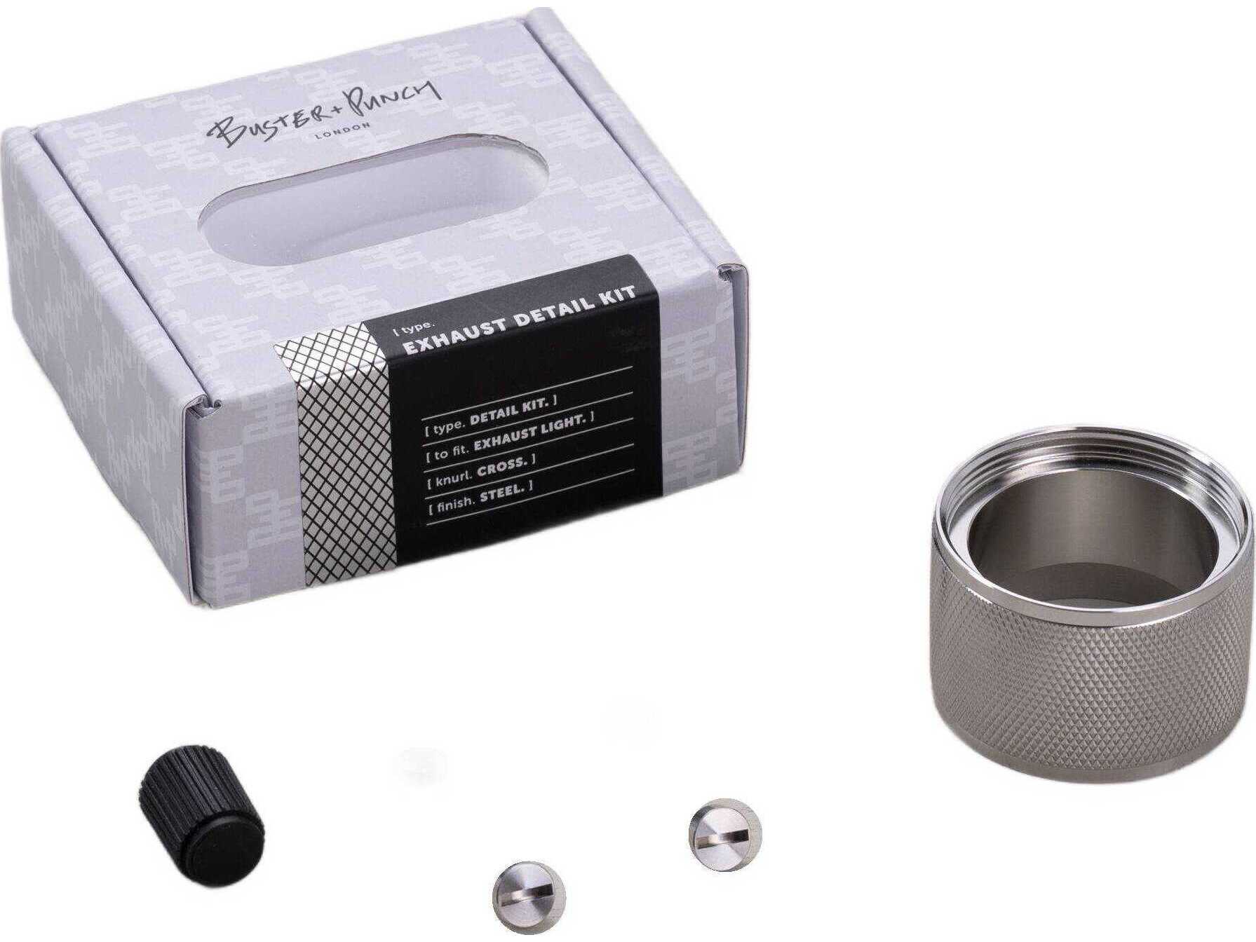 Buster + Punch Exhaust Smoked Bronze Cross Detail Kit