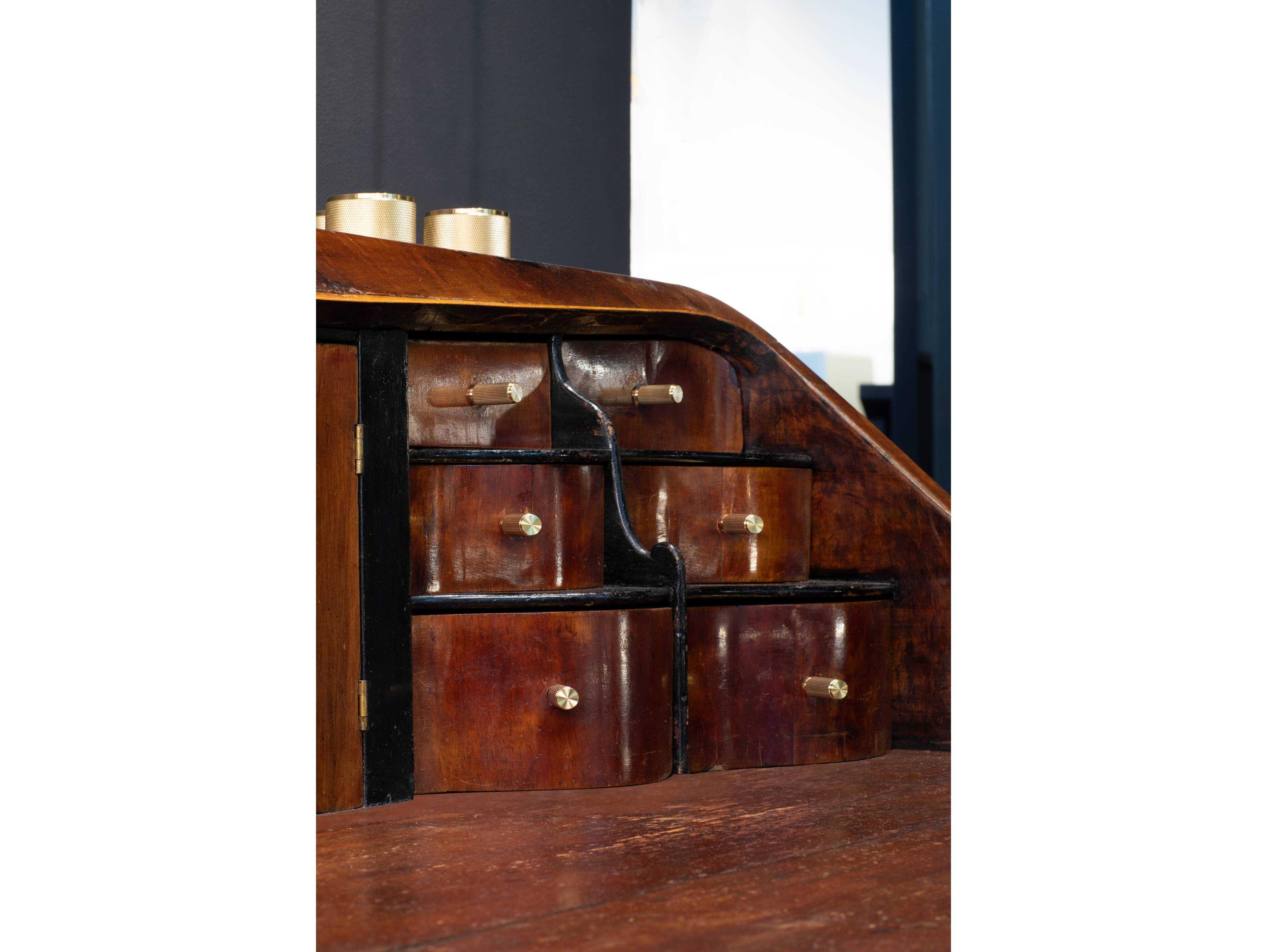 Buster + Punch Brass Linear Furniture Knob