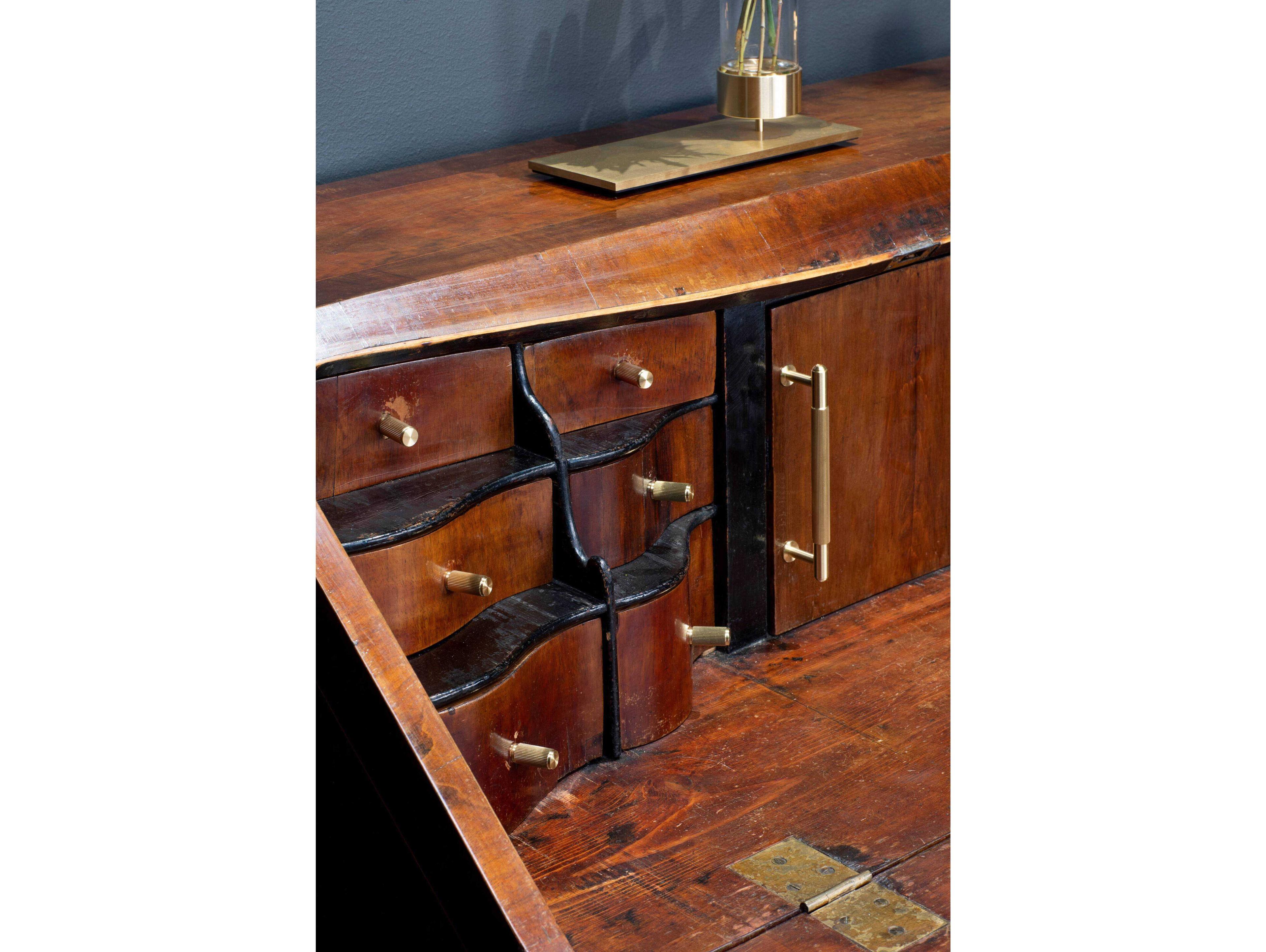 Buster + Punch Brass Linear Furniture Knob