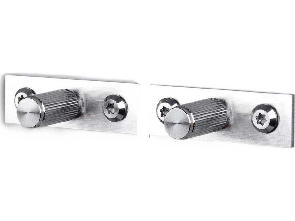 Buster + Punch Steel Linear Plated Furniture Knob