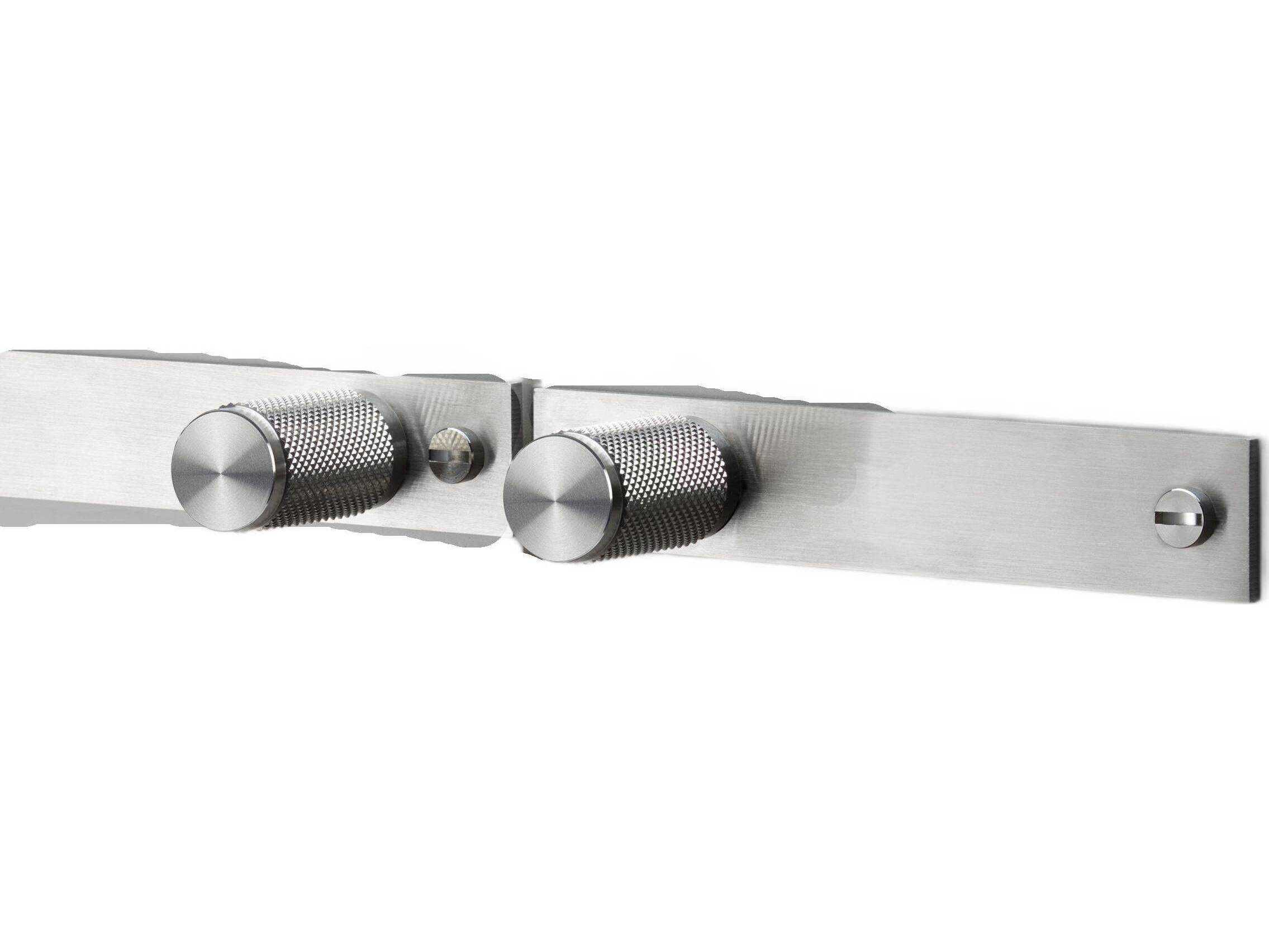 Buster + Punch Steel Cross Plated Furniture Knob