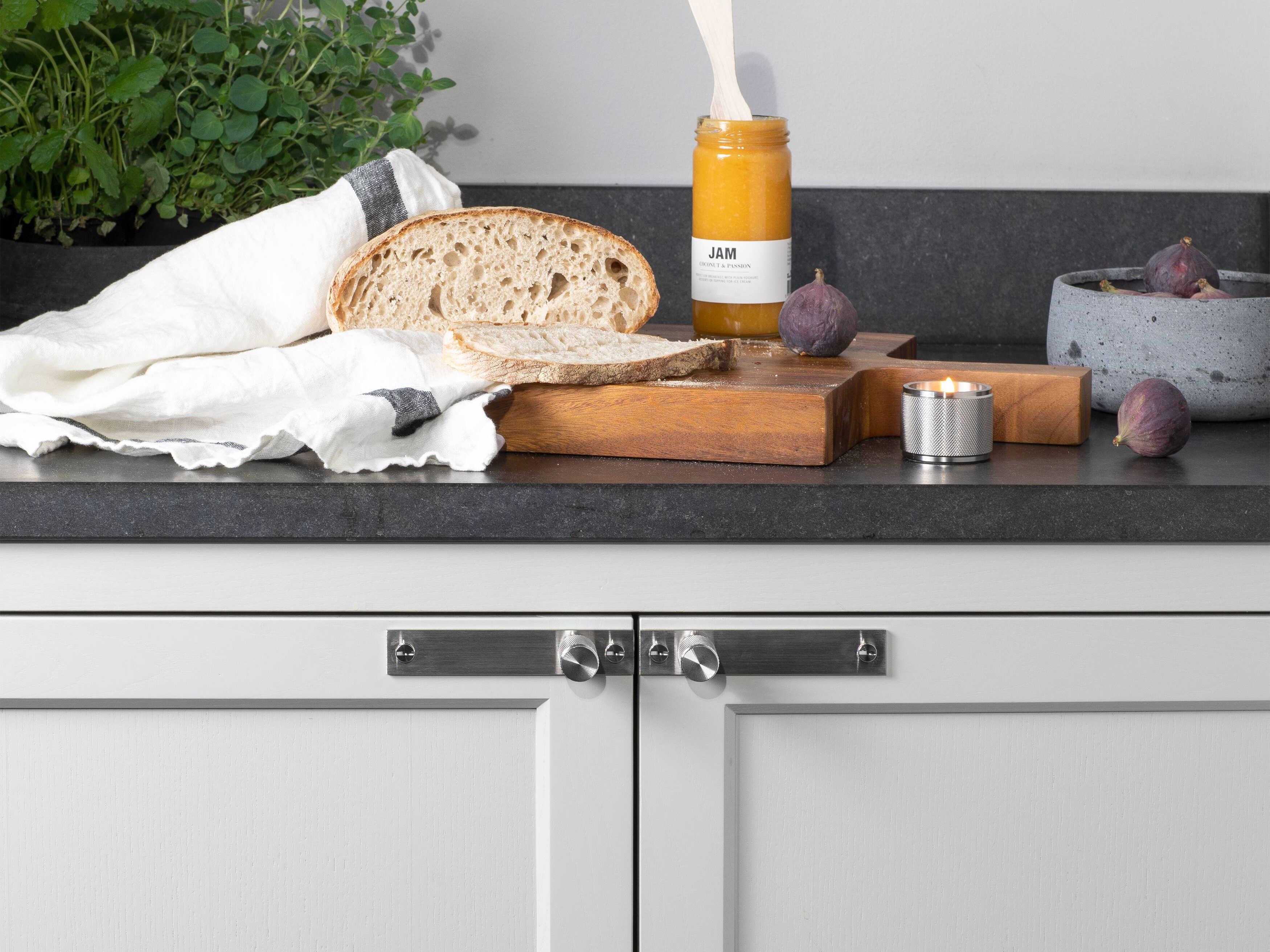 Buster + Punch Steel Cross Plated Furniture Knob