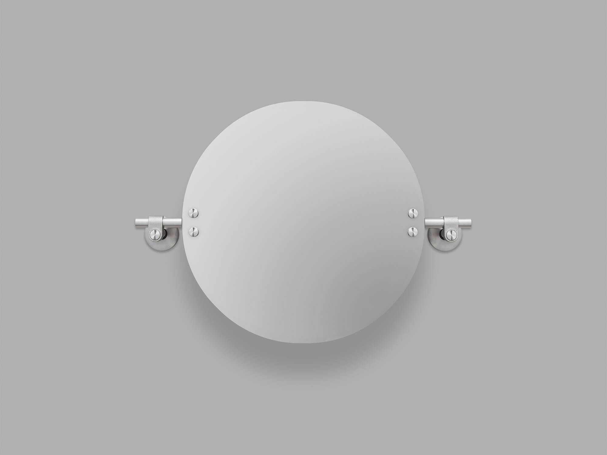 Buster + Punch Steel Round Wall Mirror