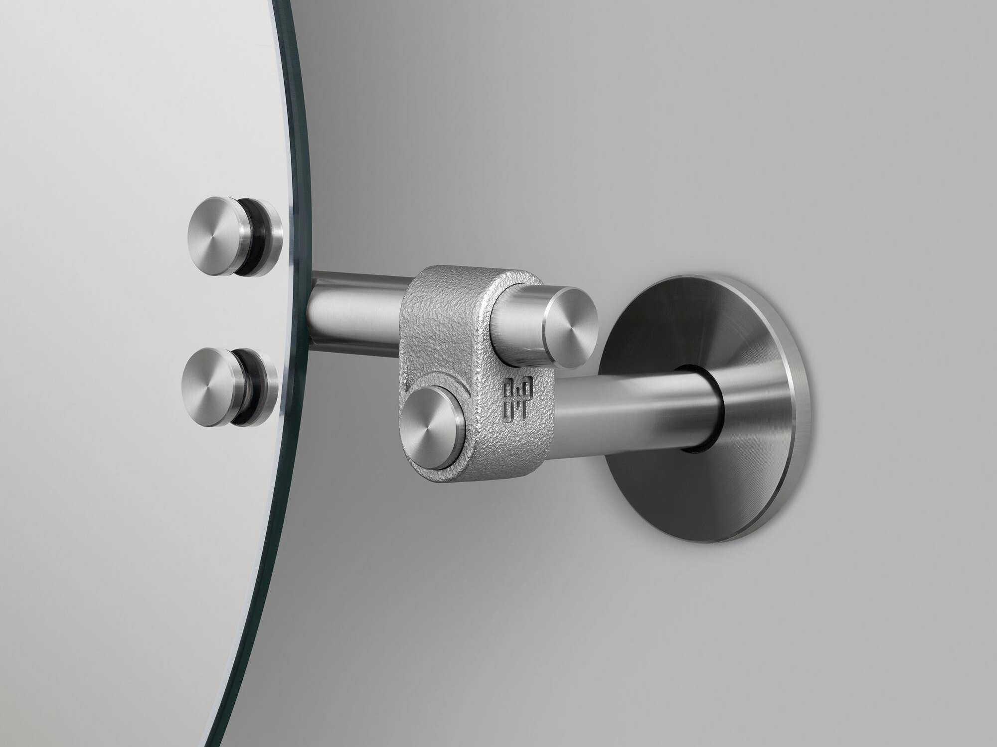 Buster + Punch Steel Round Wall Mirror