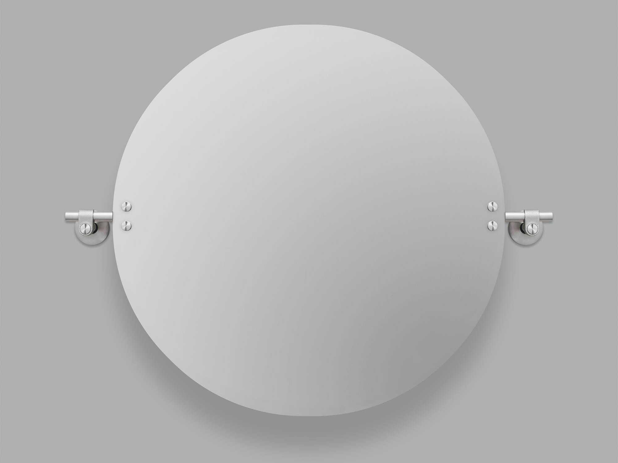 Buster + Punch Steel Round Wall Mirror