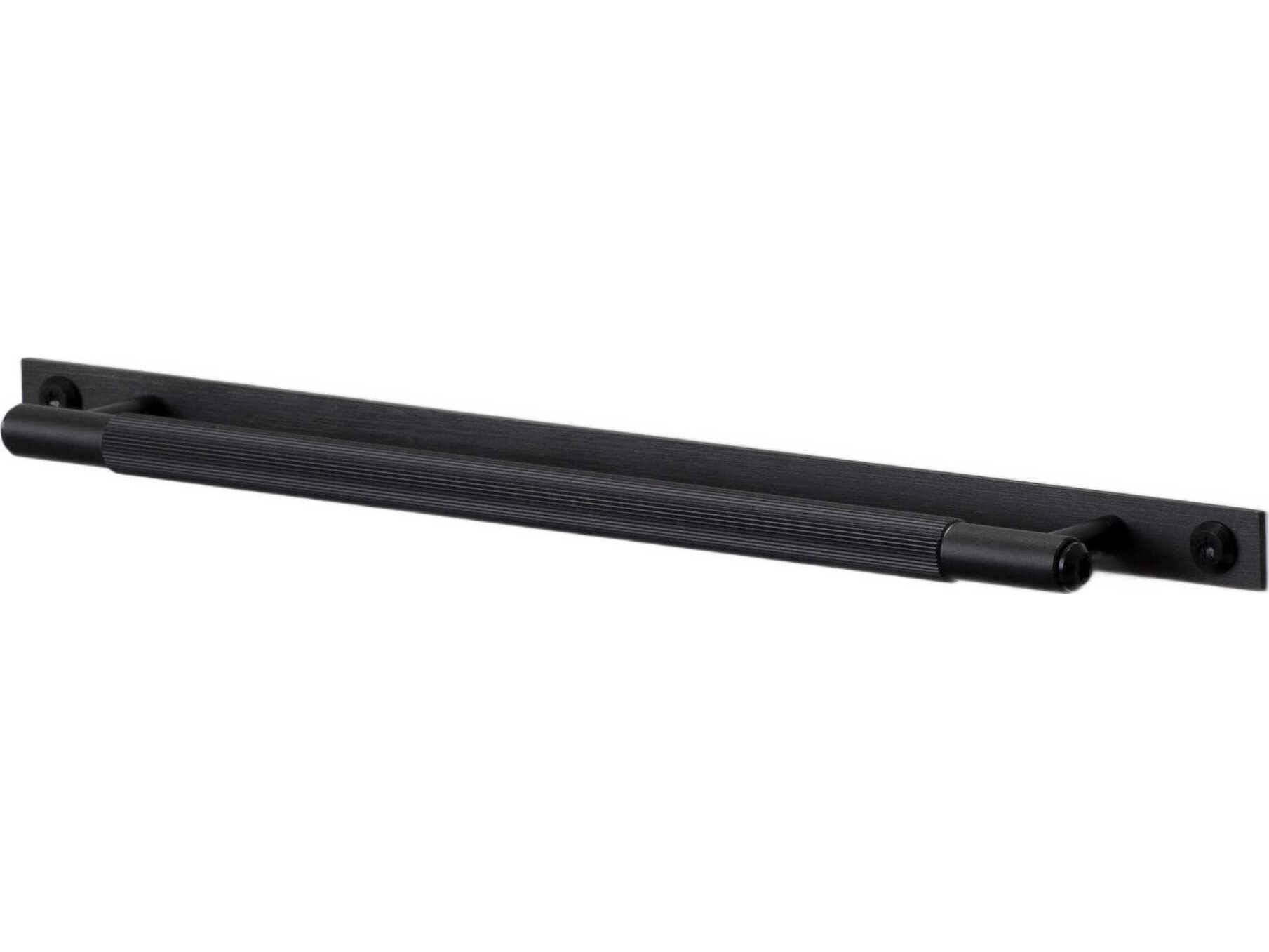 Buster + Punch Black Plate Linear Pull Bar