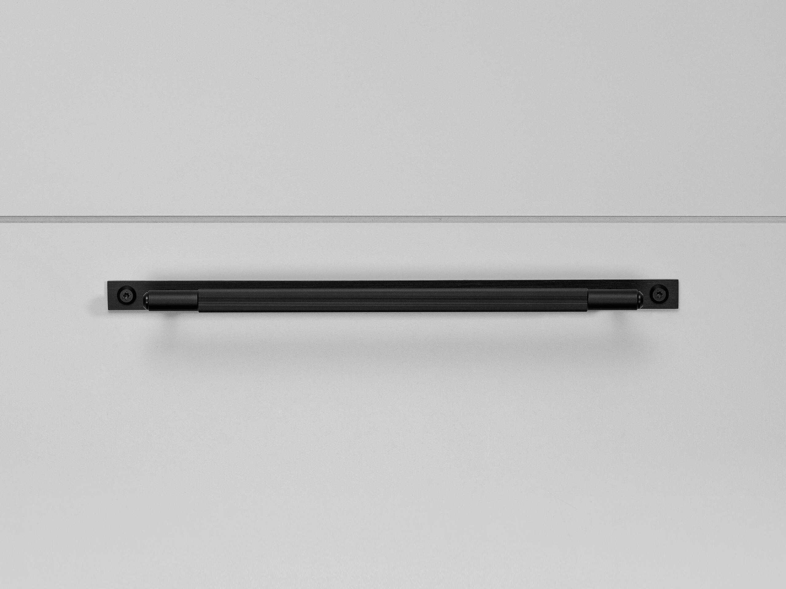 Buster + Punch Black Plate Linear Pull Bar