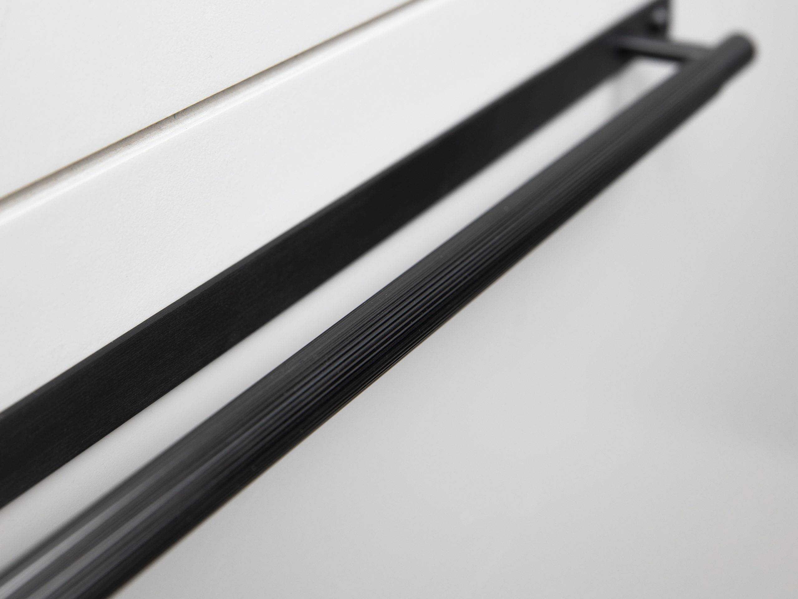 Buster + Punch Black Plate Linear Pull Bar