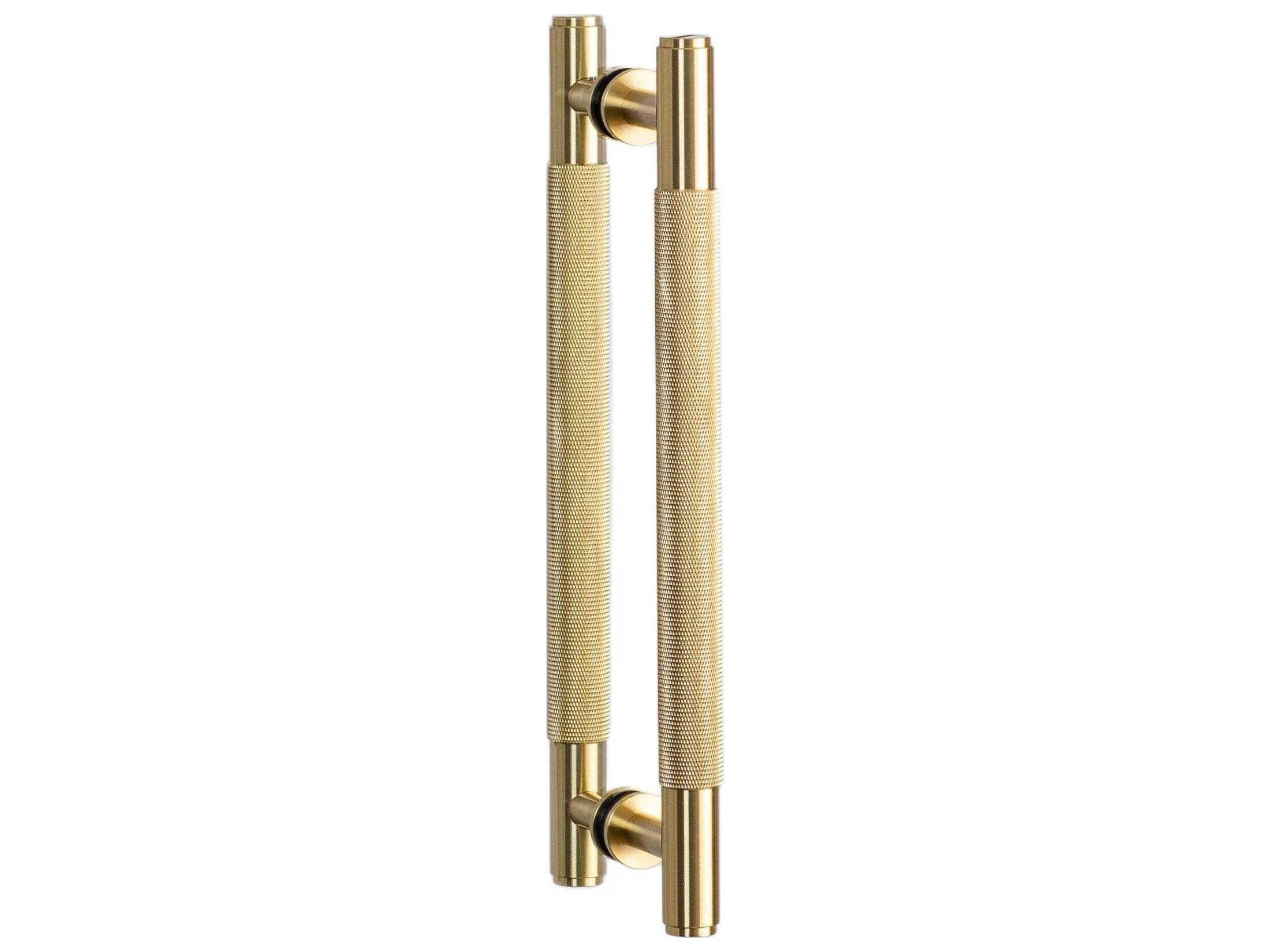 Buster + Punch Brass Double-Sided Cross Pull Bar