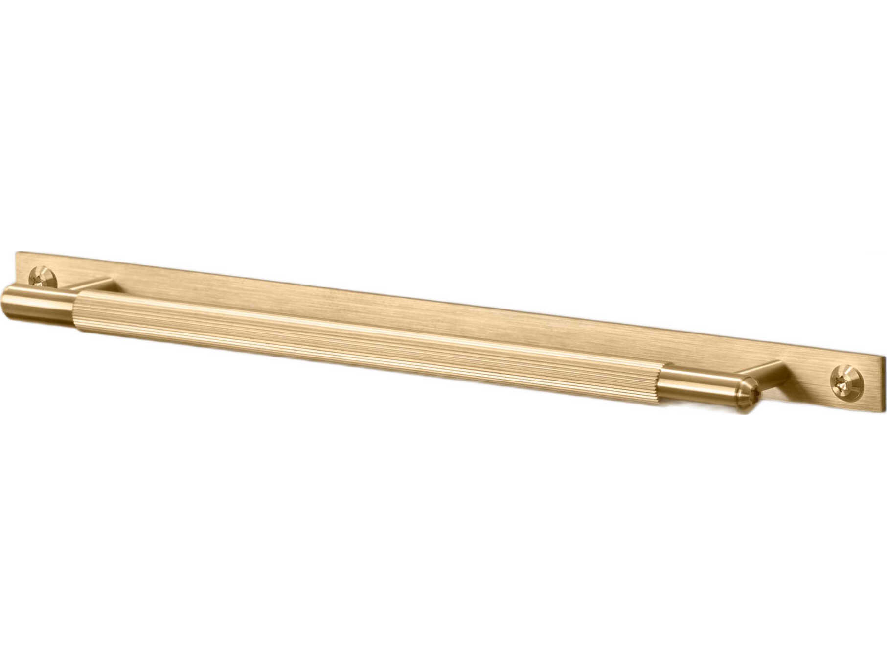 Buster + Punch Brass Plate Linear Pull Bar
