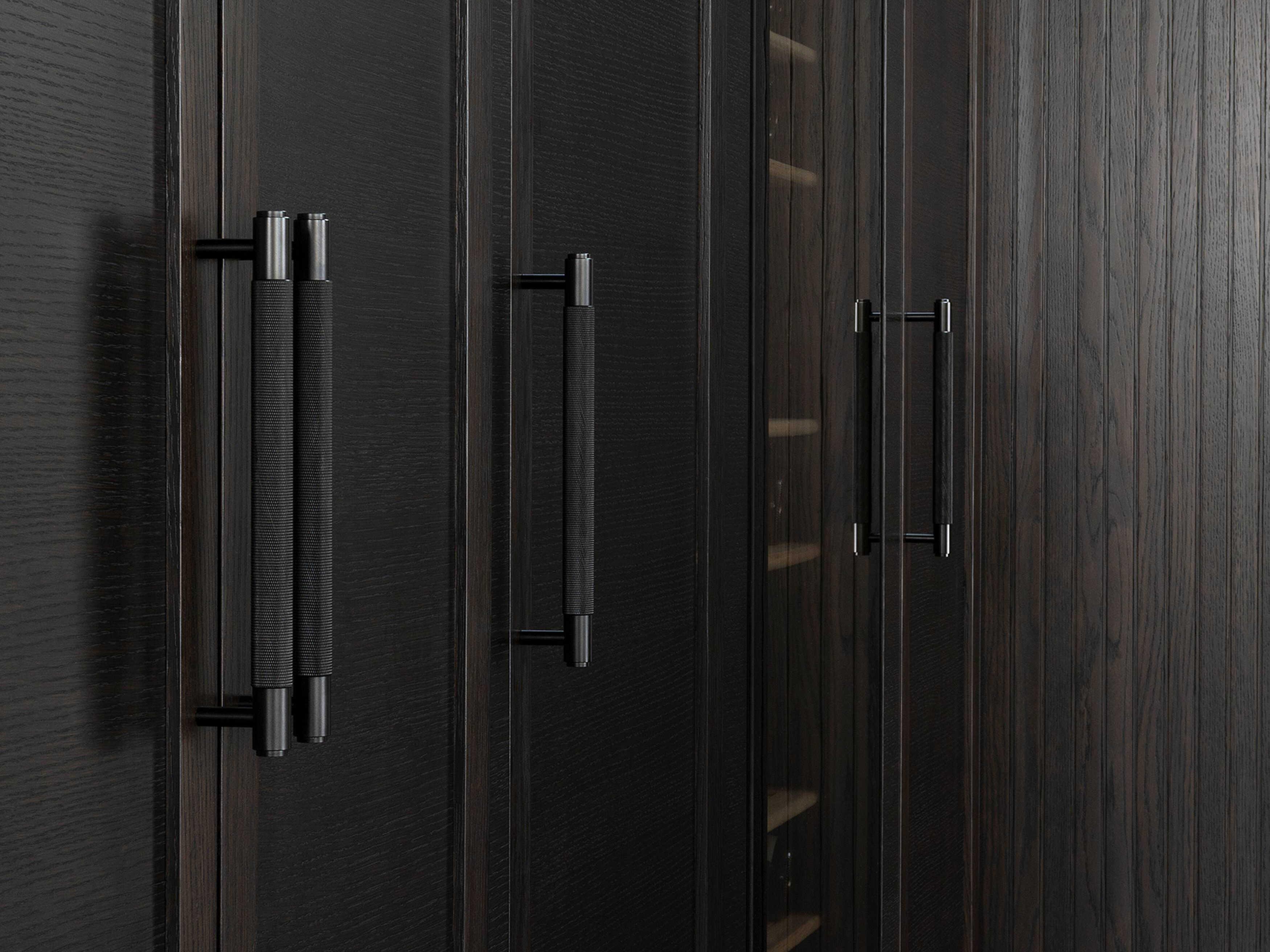 Buster + Punch Smoked Bronze Cross Plate Pull Bar