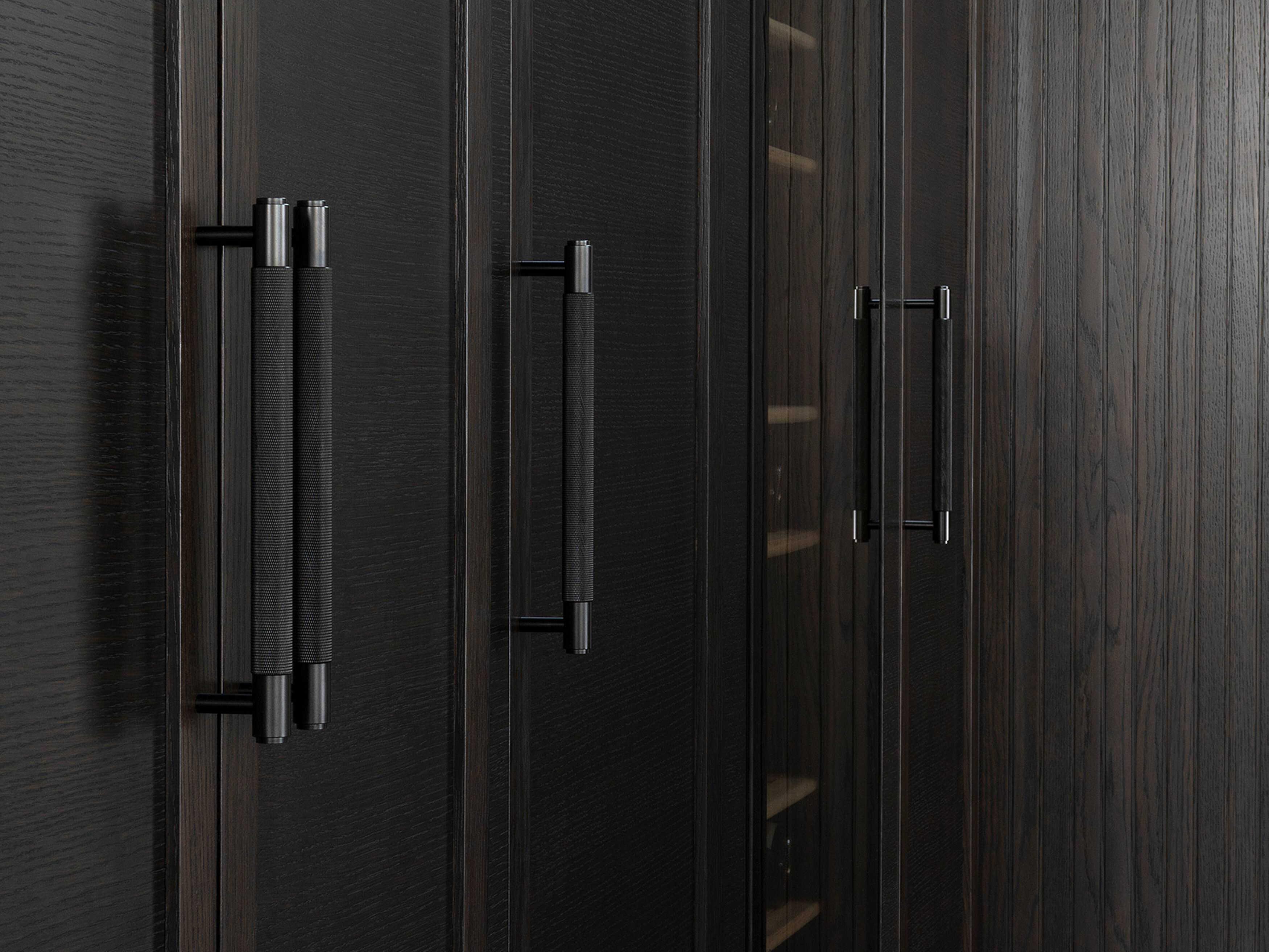 Buster + Punch Smoked Bronze Cross Plate Pull Bar