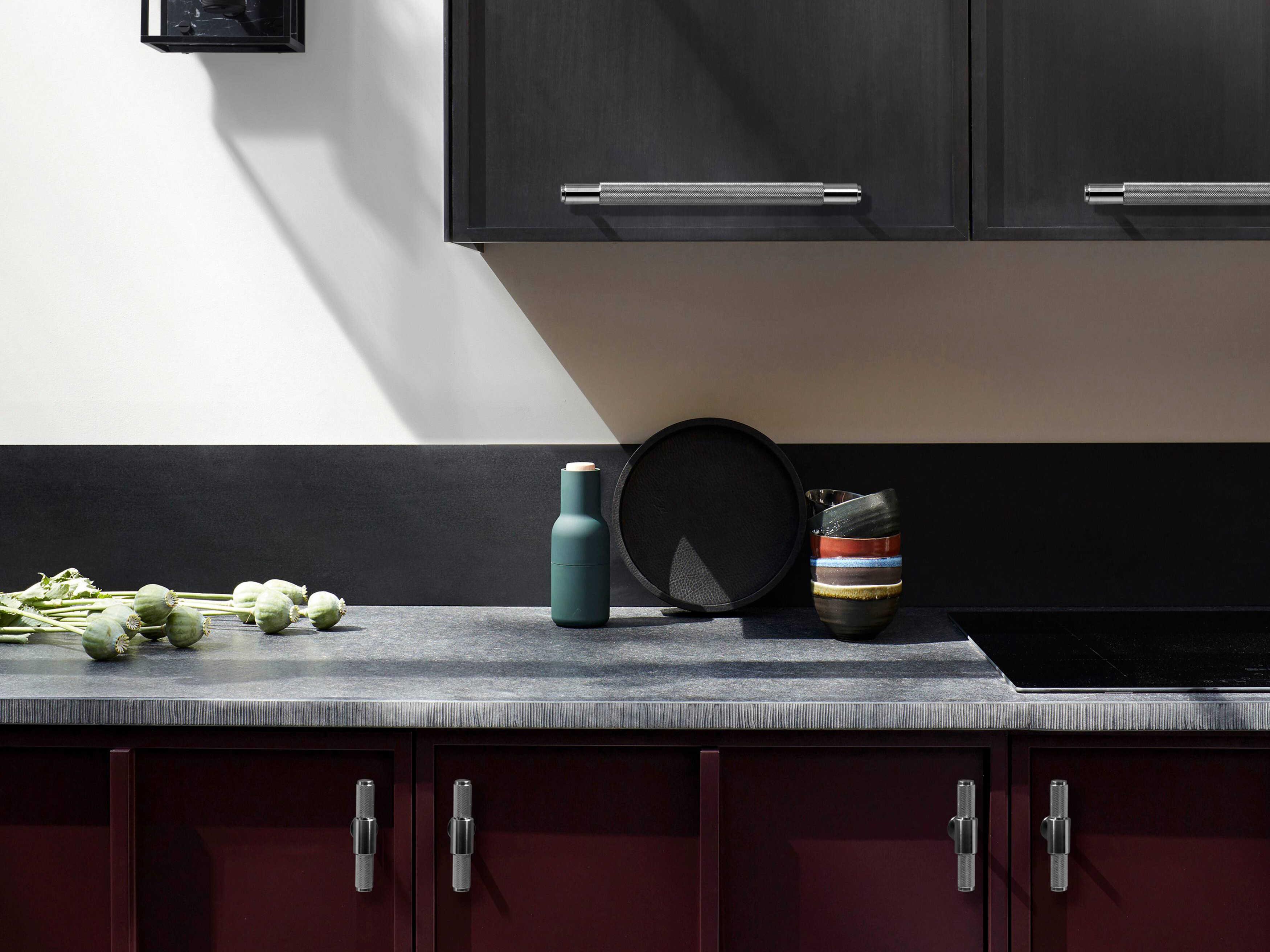 Buster + Punch Smoked Bronze Plate Pull Bar