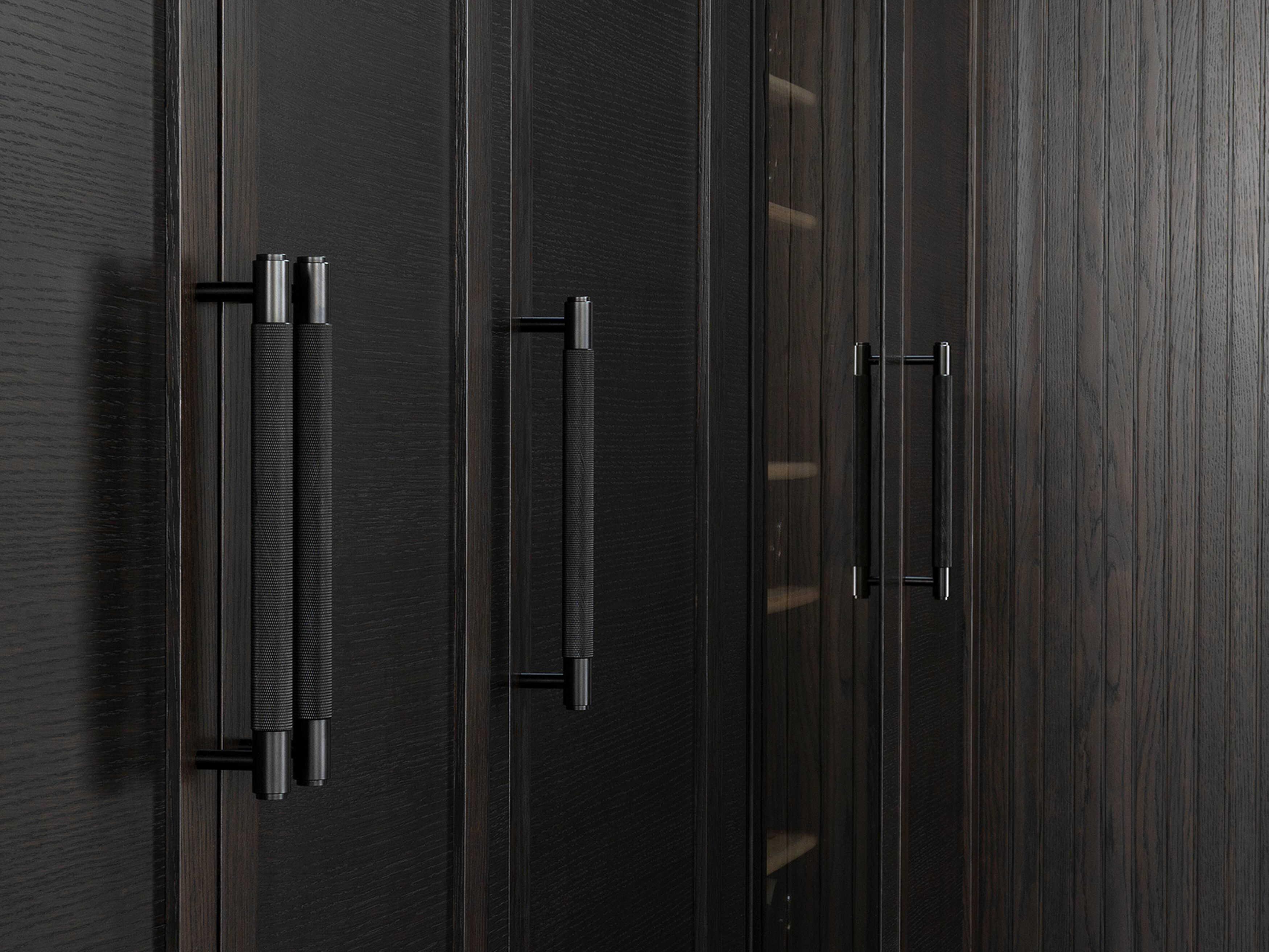 Buster + Punch Smoked Bronze Plate Pull Bar