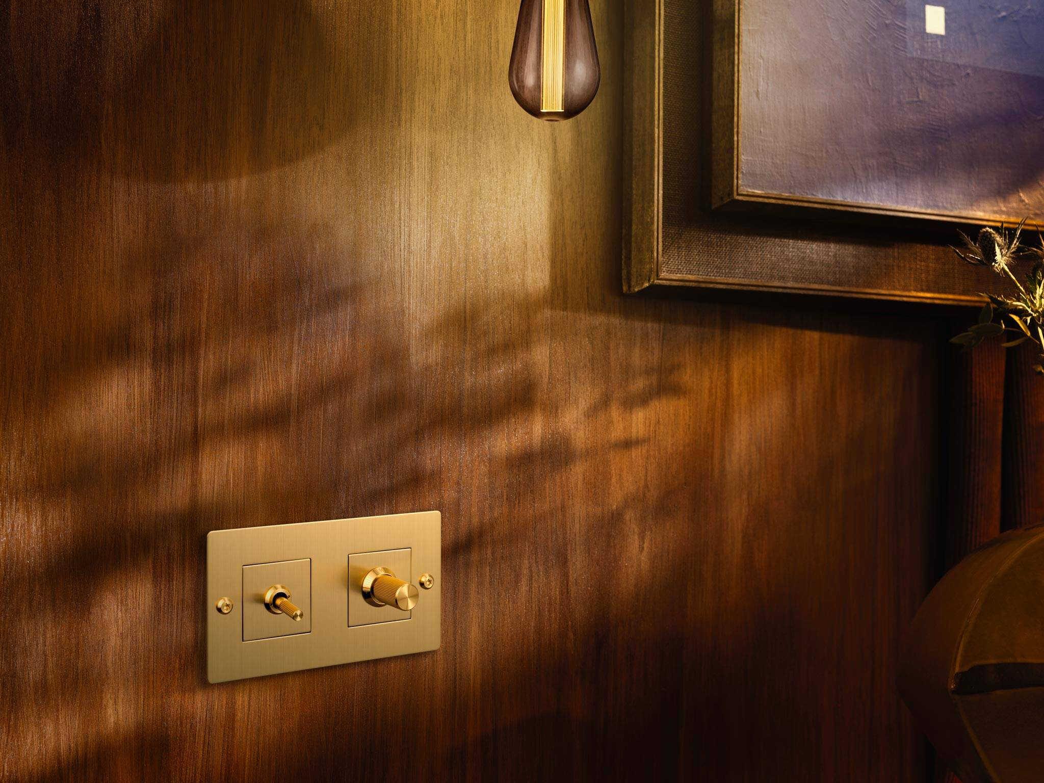 Buster + Punch Brass Linear Outlet Detail Kit