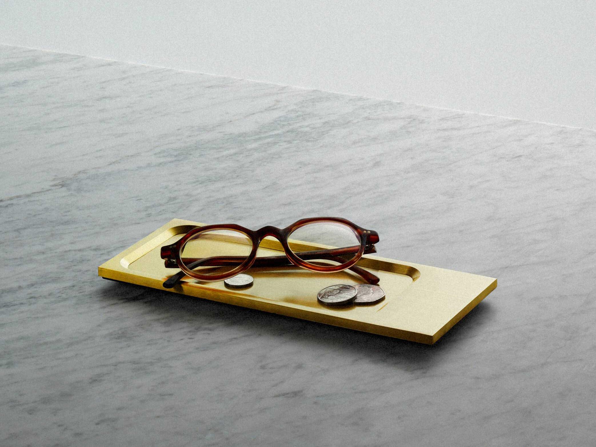 Buster + Punch Machined Brass Tray