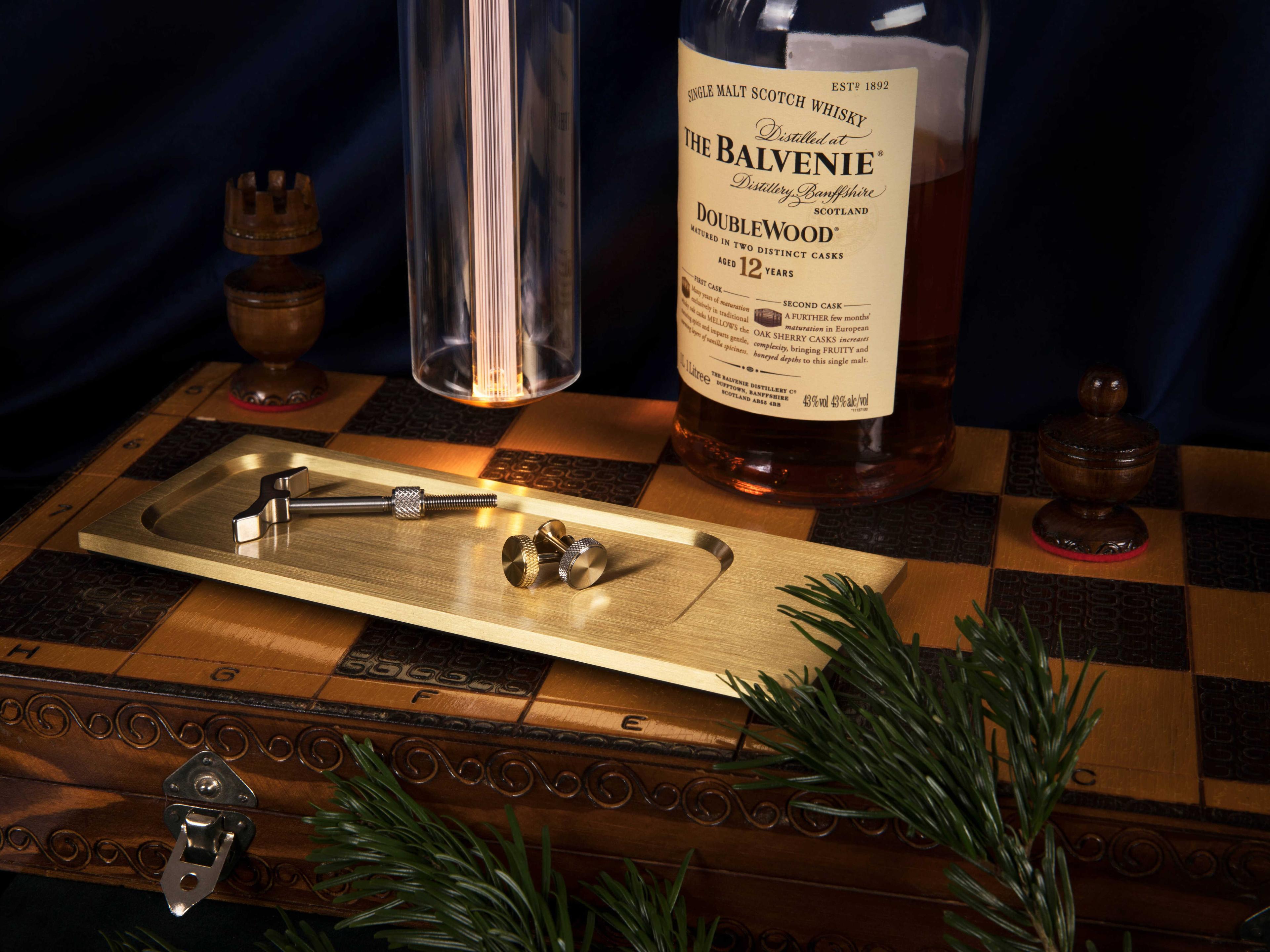 Buster + Punch Machined Brass Tray