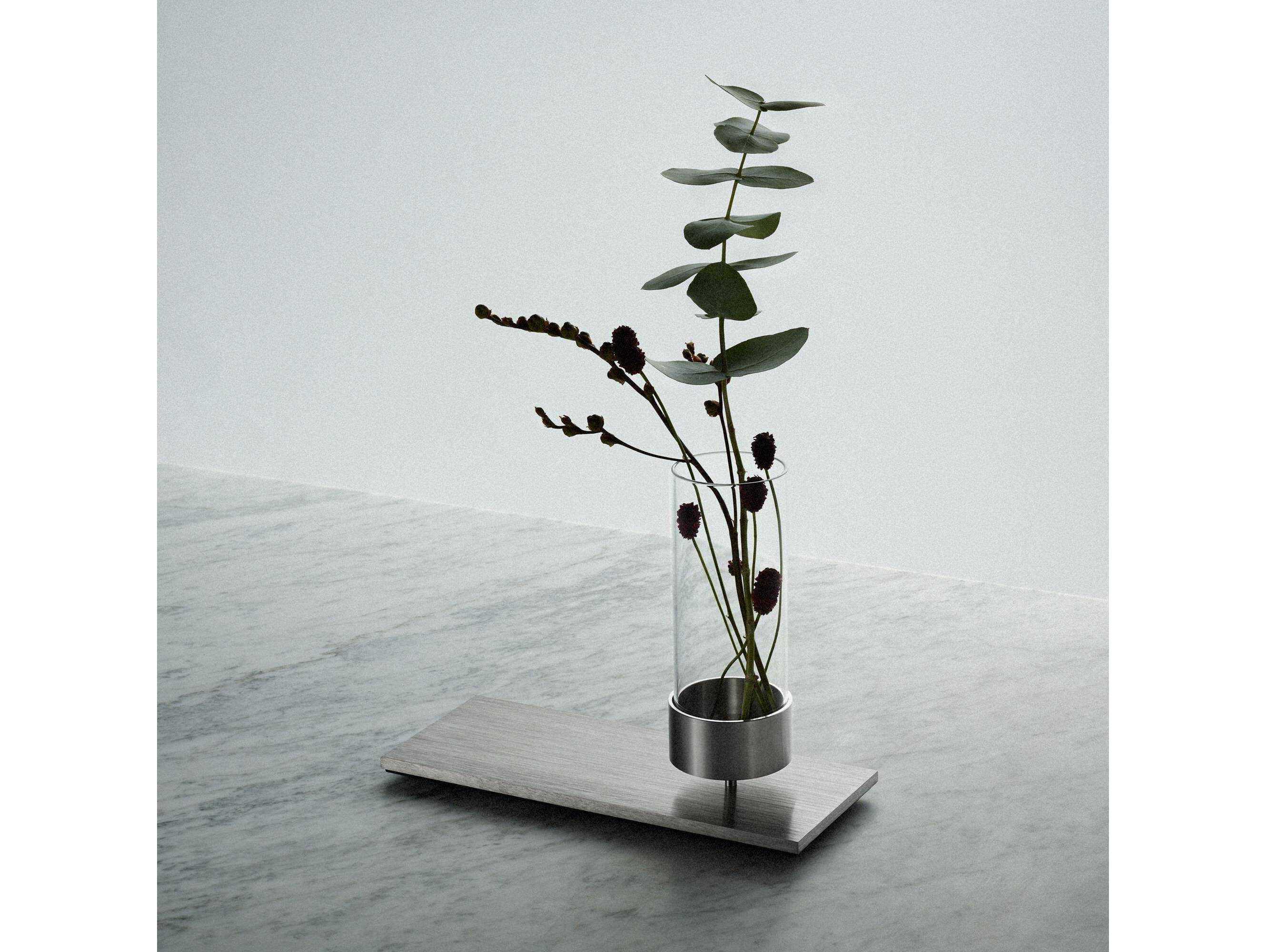 Buster + Punch Machined Steel Vase