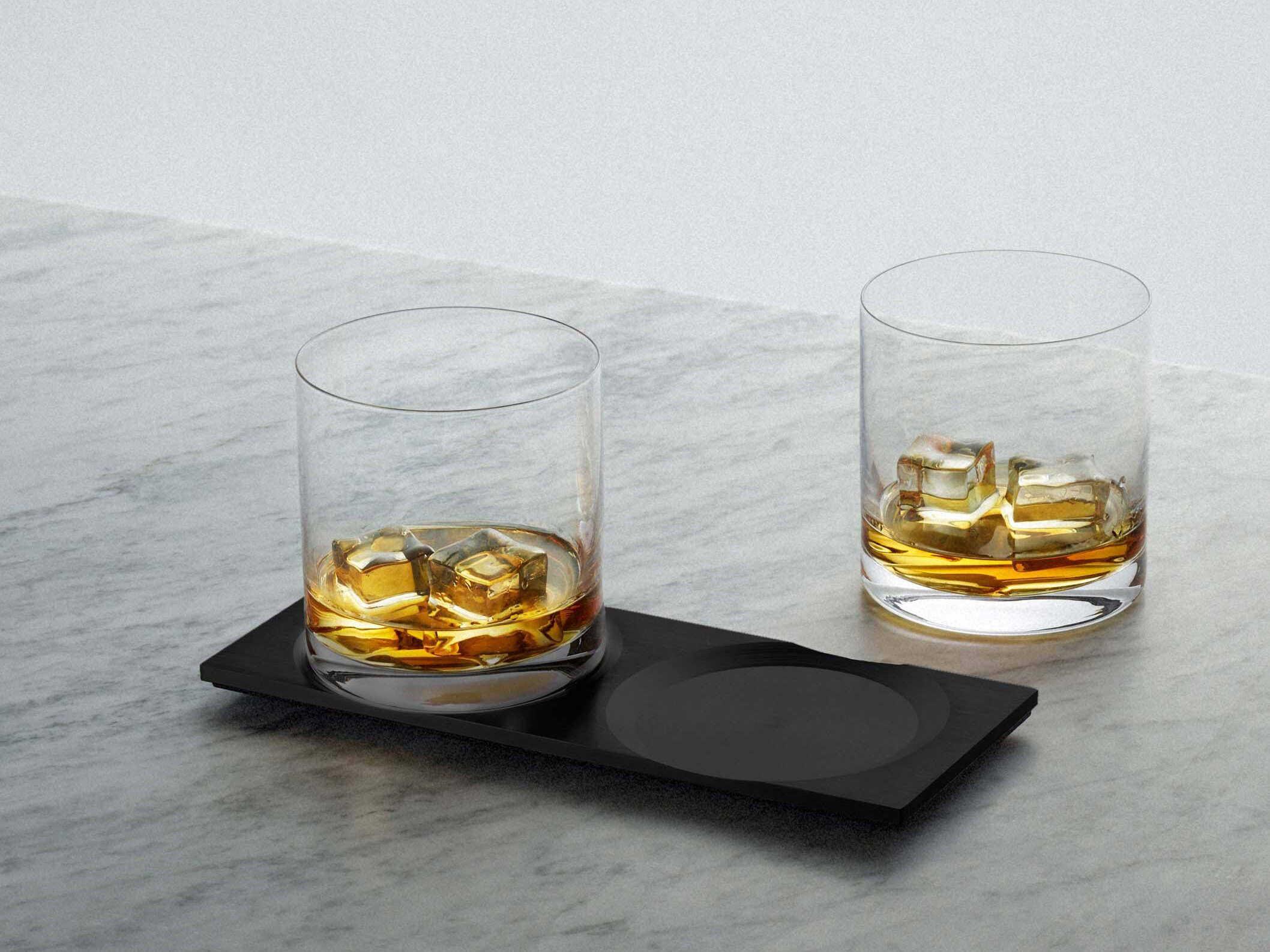 Buster + Punch Machined Black Whisky Tray