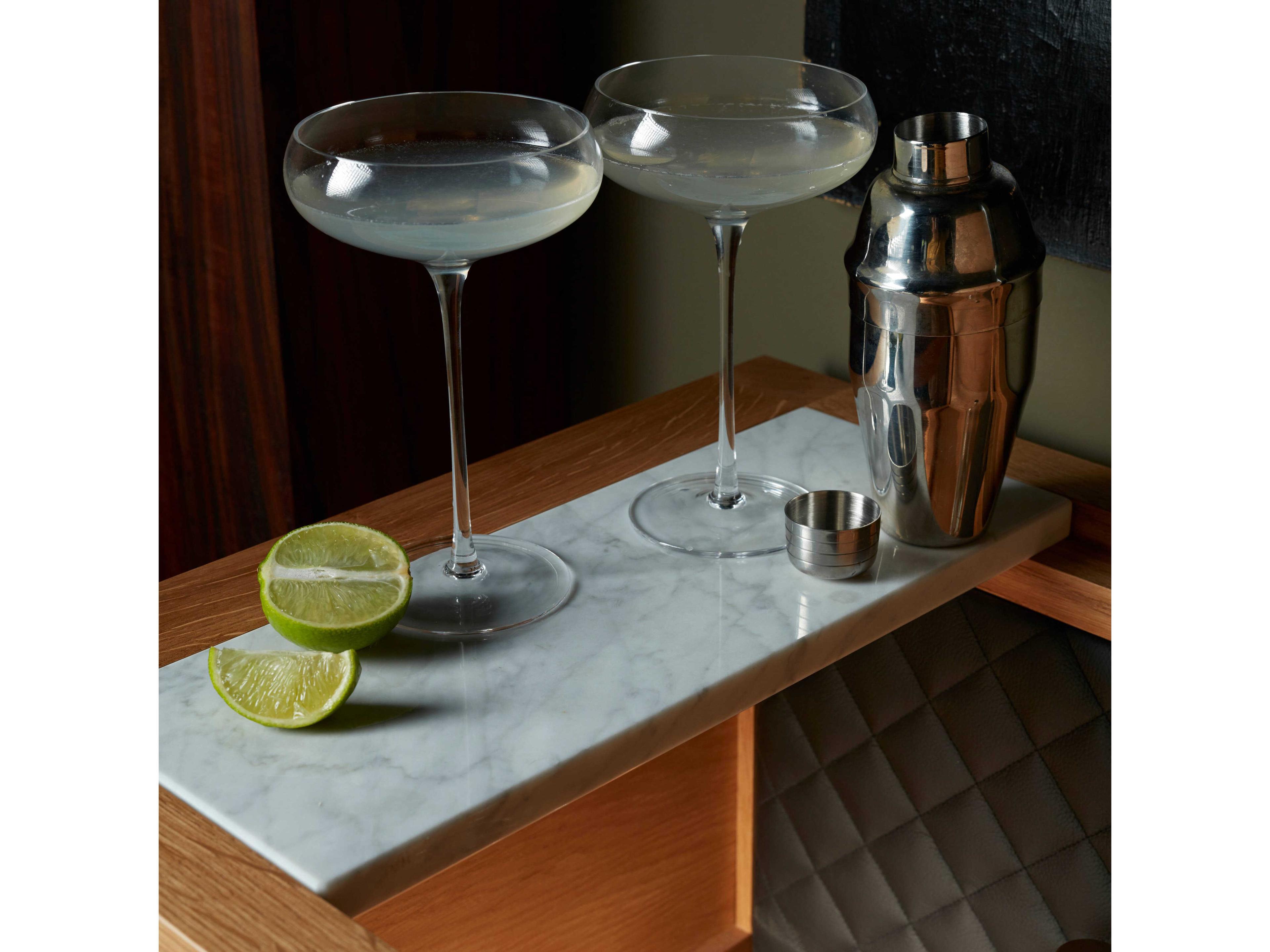 Buster + Punch The Popstar Oak Wood Natural Bar Cabinet