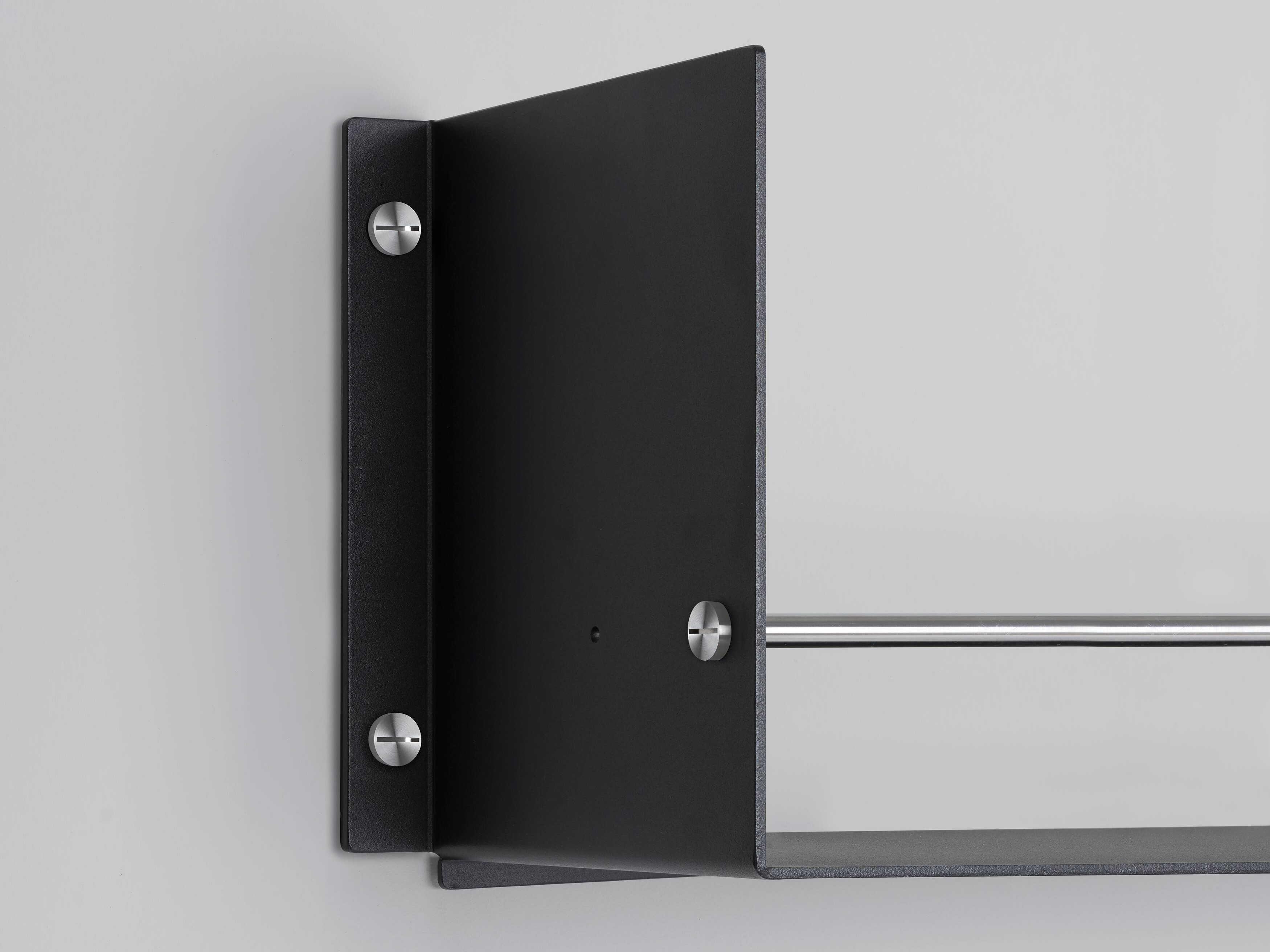 Buster + Punch Black Steel Girder Kitchen Shelf