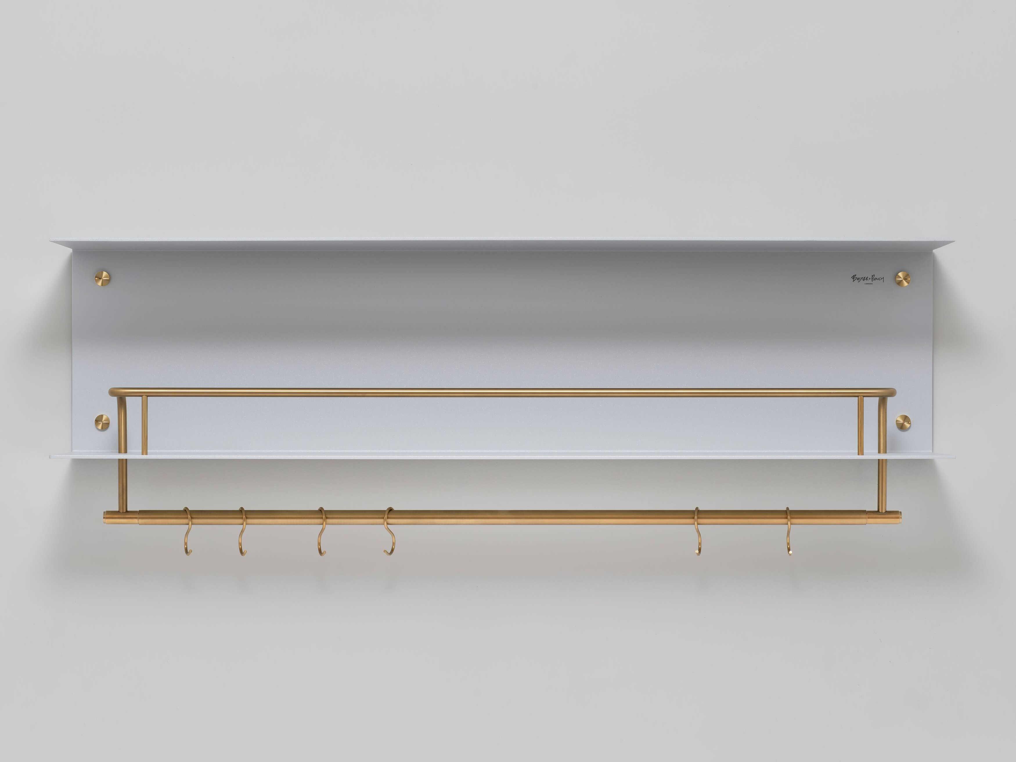 Buster + Punch Brass Hanger Kitchen Shelf