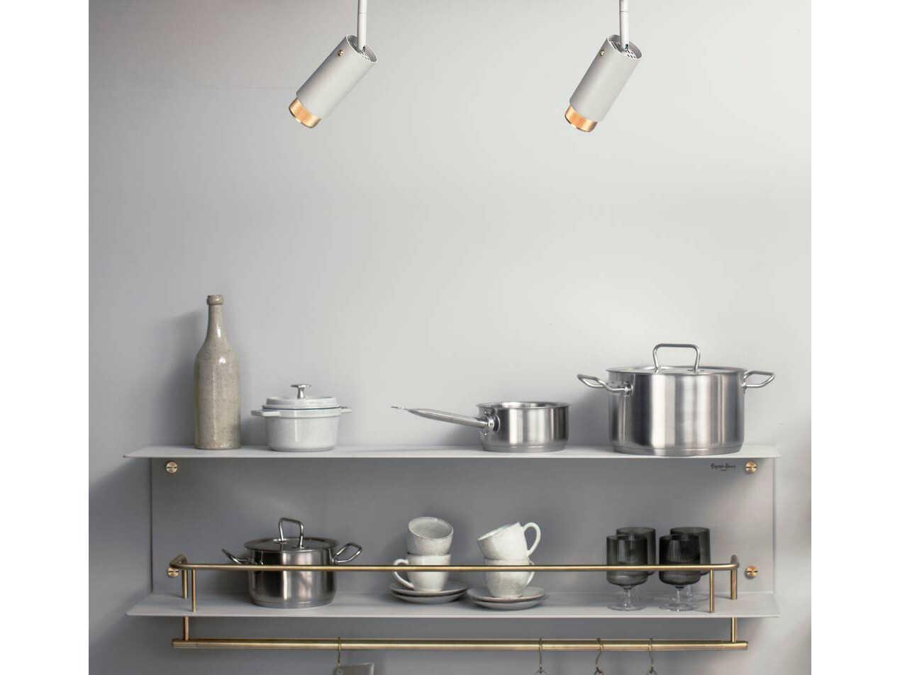 Buster + Punch Brass Hanger Kitchen Shelf