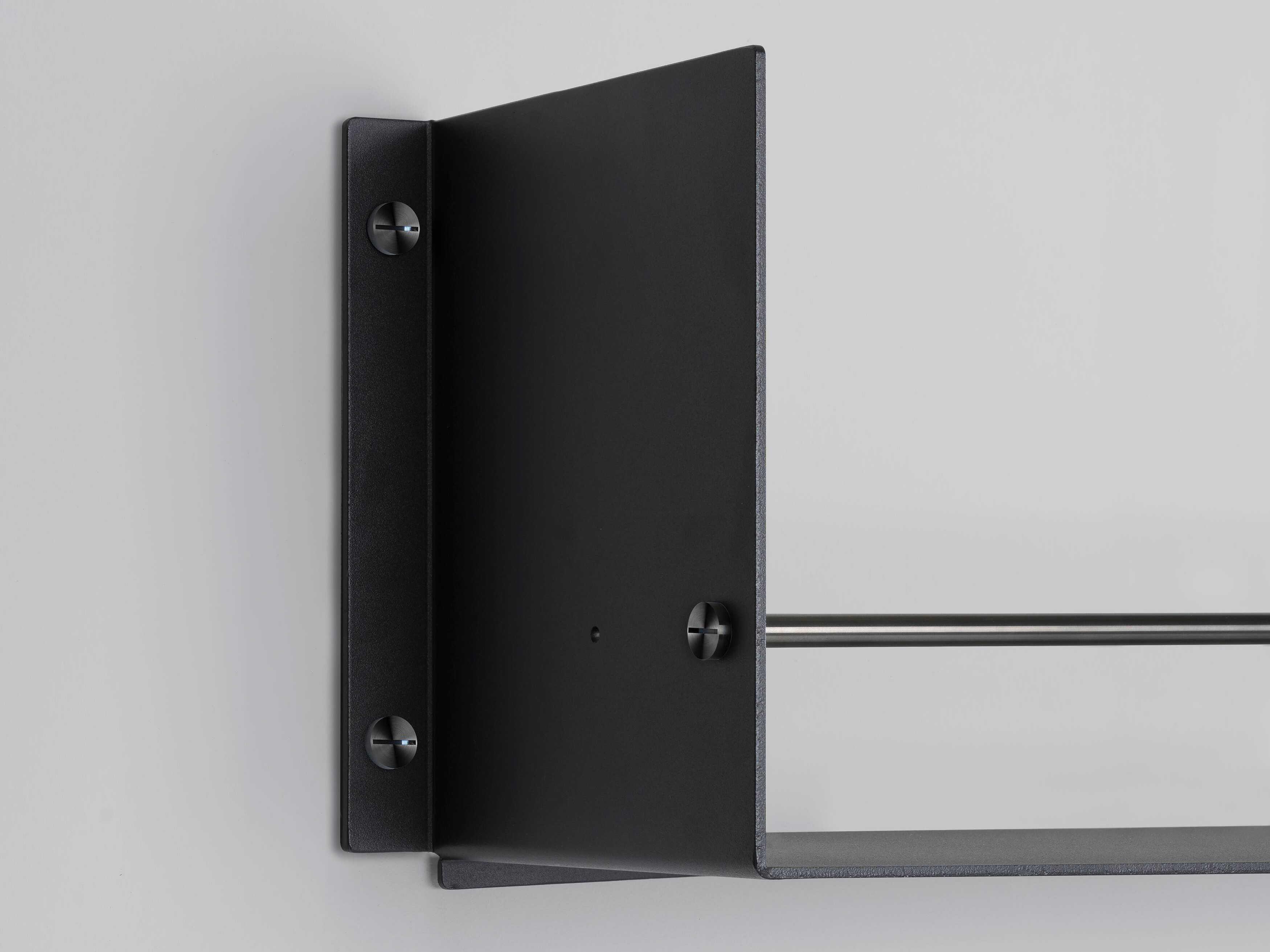 Buster + Punch Black Gun Metal Girder Kitchen Shelf