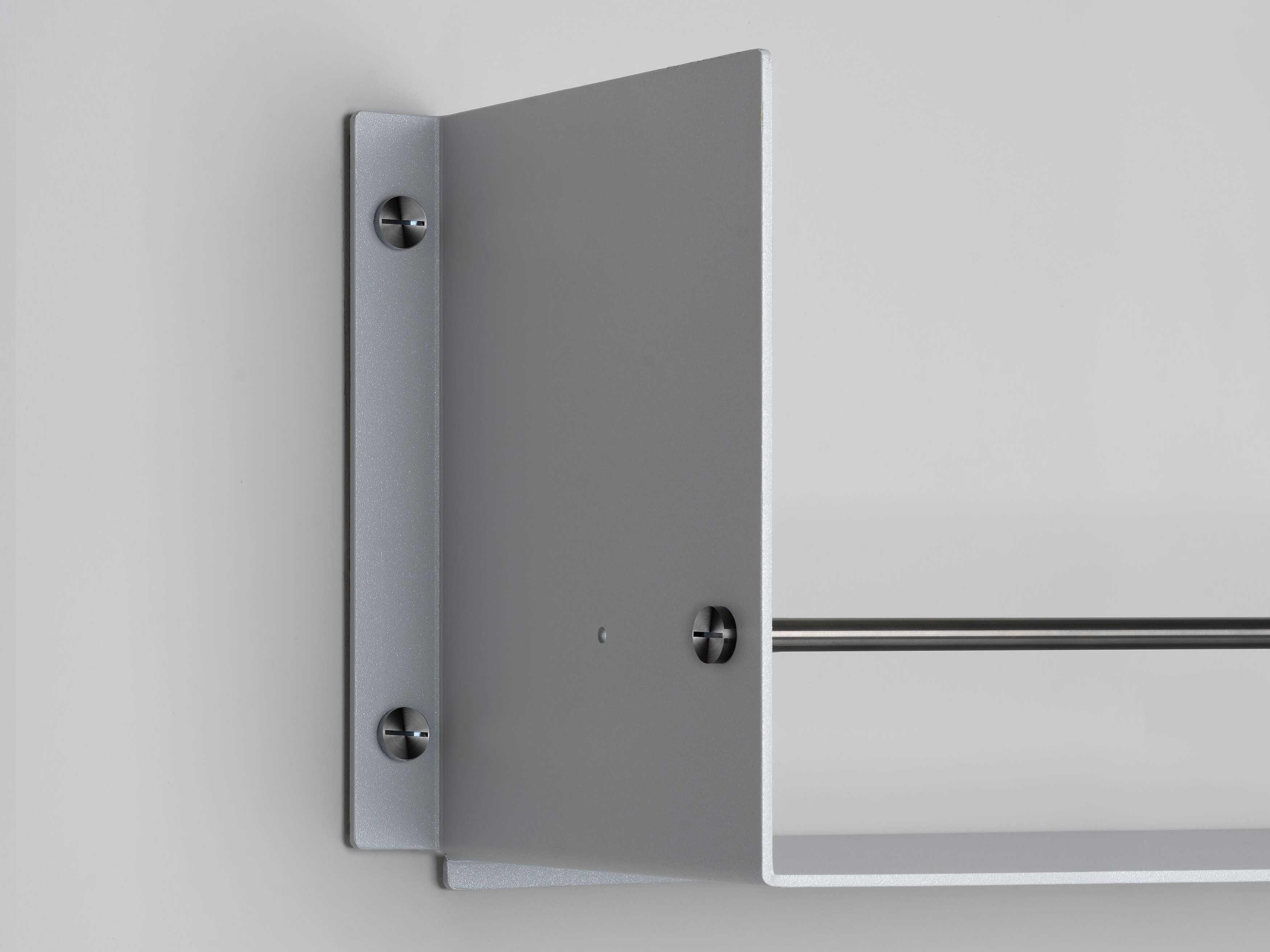 Buster + Punch Stone Gun Metal Girder Kitchen Shelf