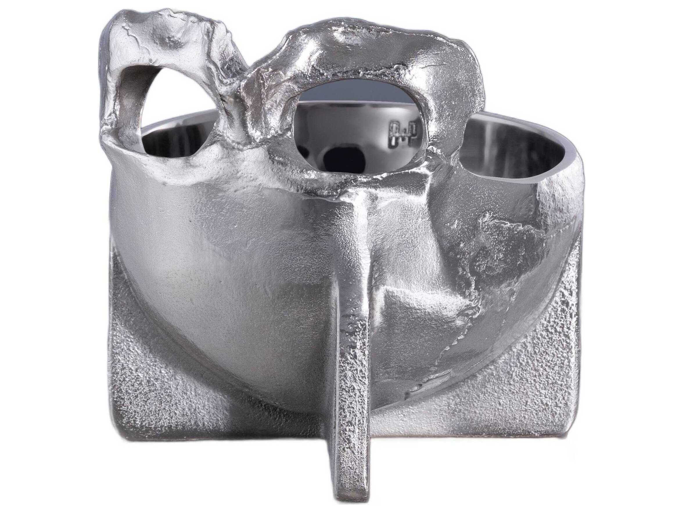 Buster + Punch Travis Barker Brass Skull Decorative Bowl